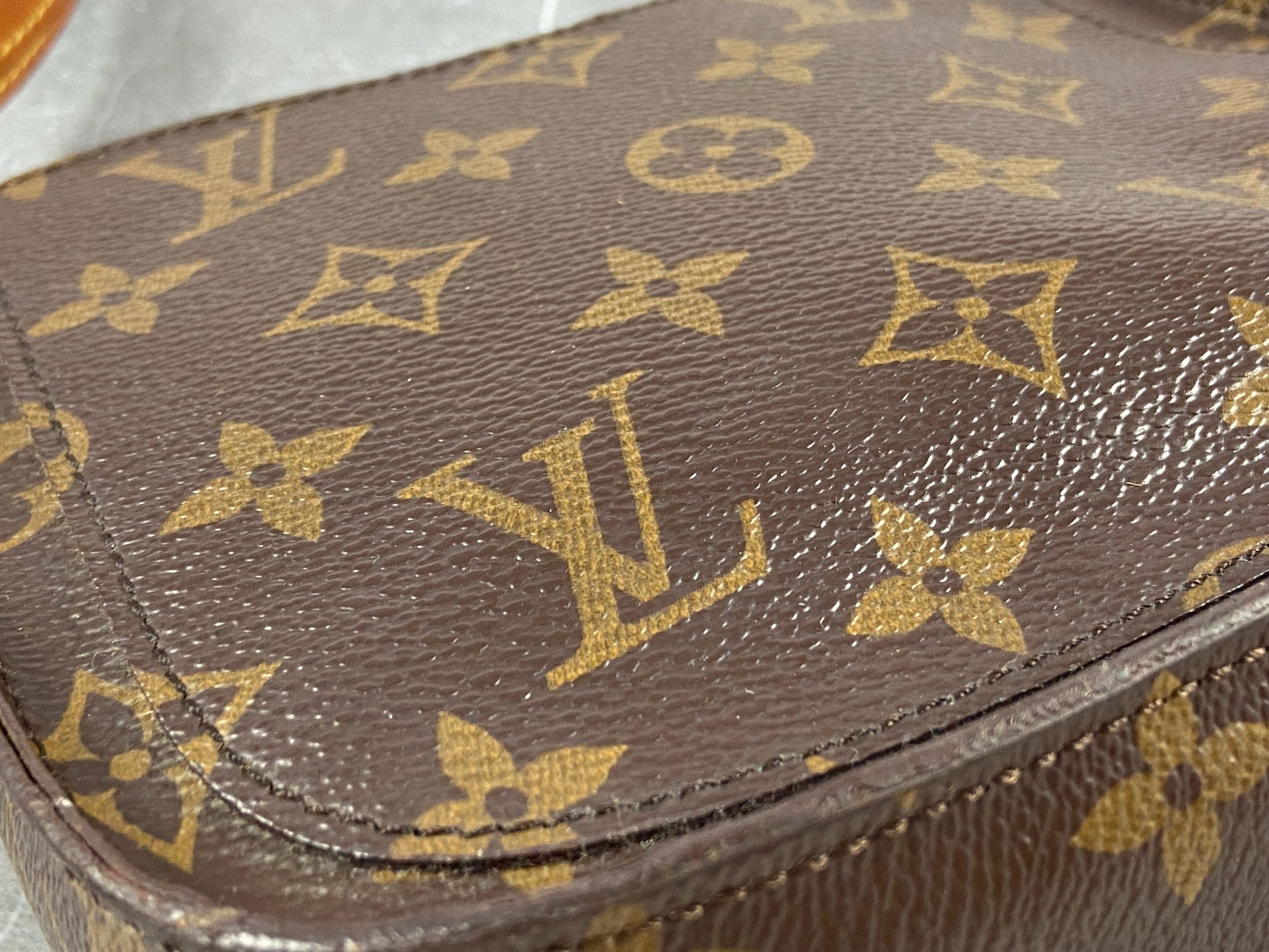 Louis Vuitton Mini Saint Cloud Shoulder Bag Monogram Canvas