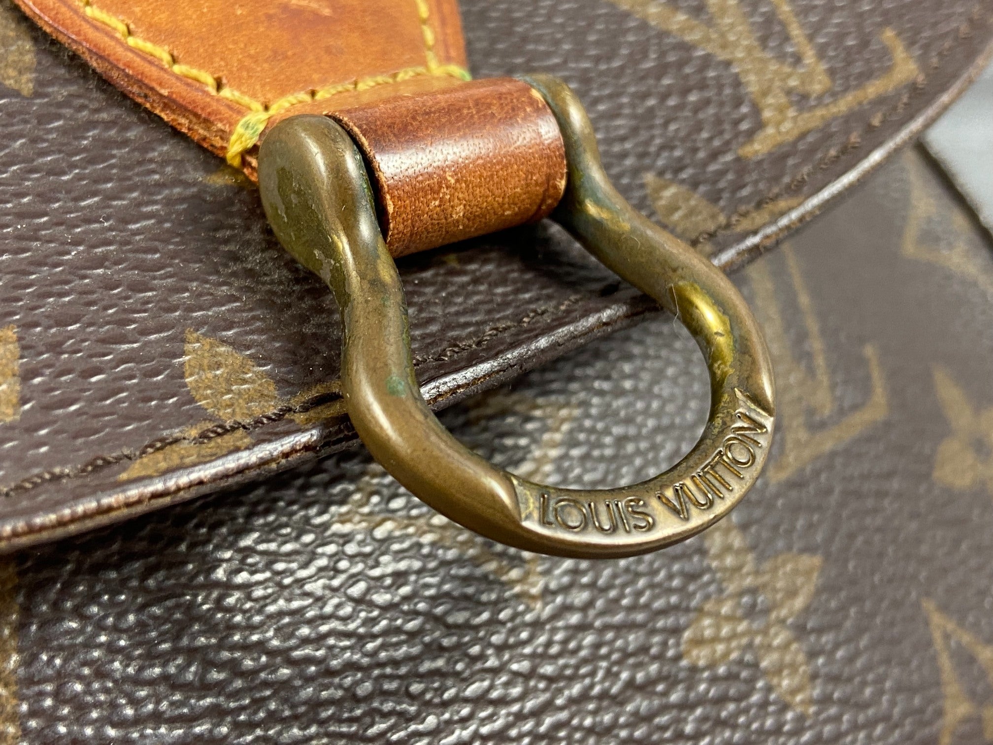 Louis Vuitton Mini Saint Cloud Shoulder Bag Monogram Canvas