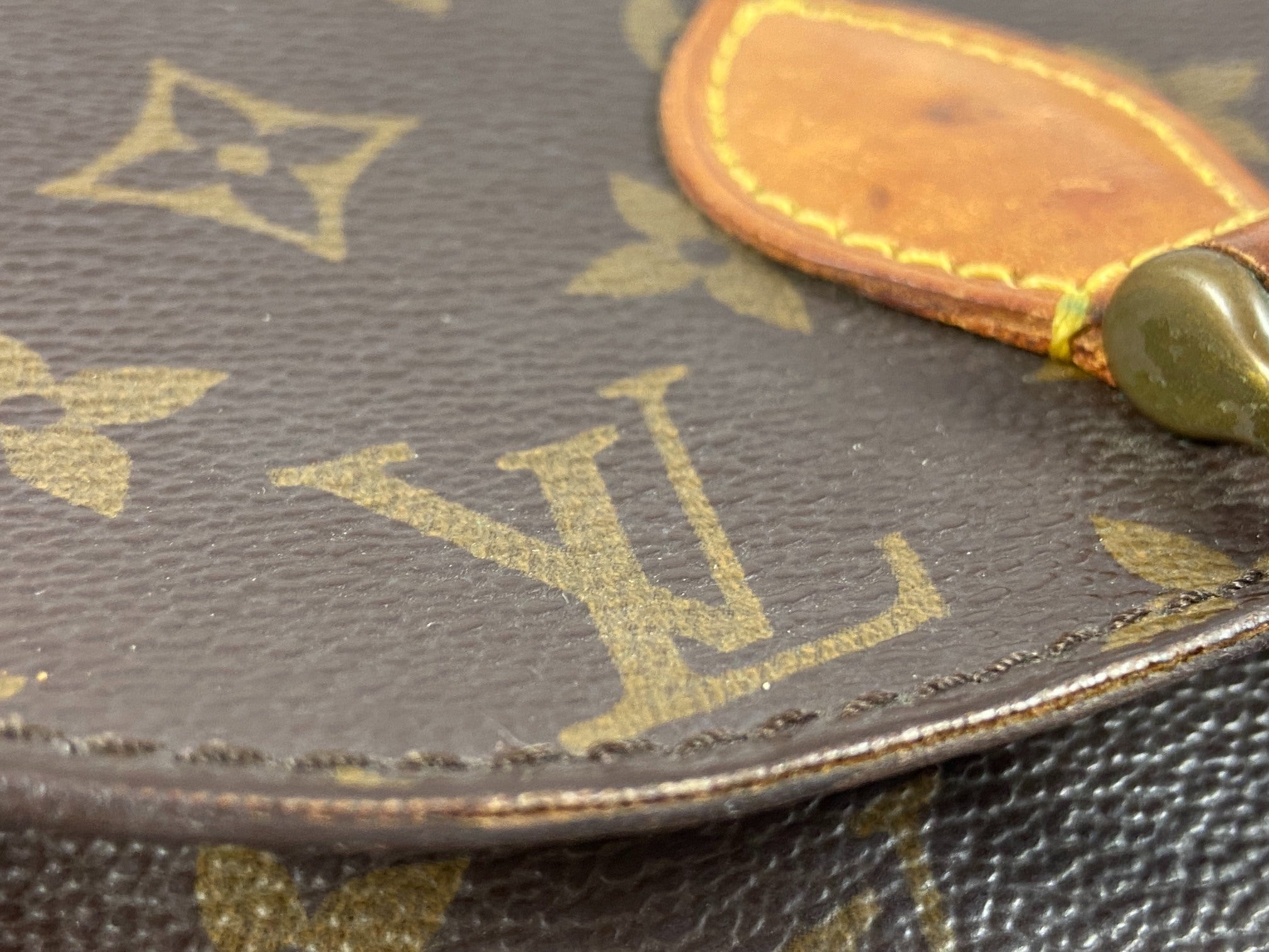 Louis Vuitton Mini Saint Cloud Shoulder Bag Monogram Canvas