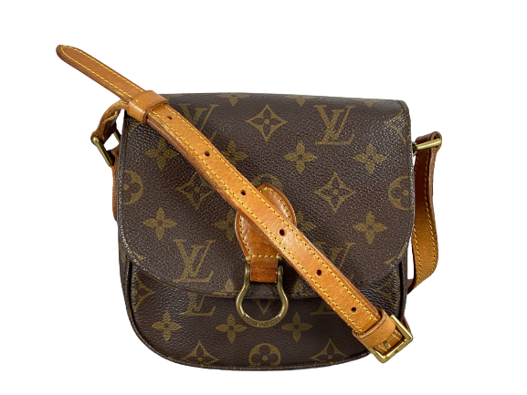 Louis Vuitton Mini Saint Cloud Shoulder Bag Monogram Canvas