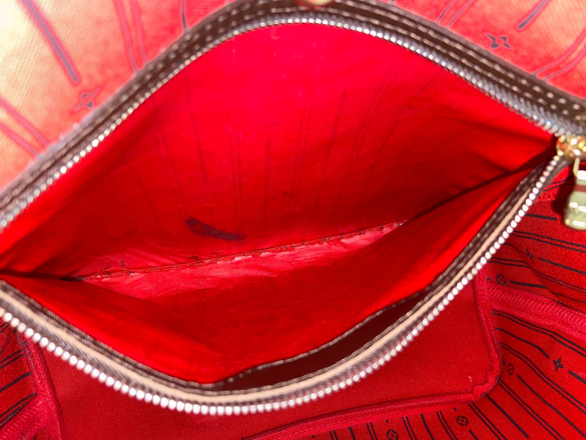 Louis Vuitton Neverfull MM Damier Ebene Canvas