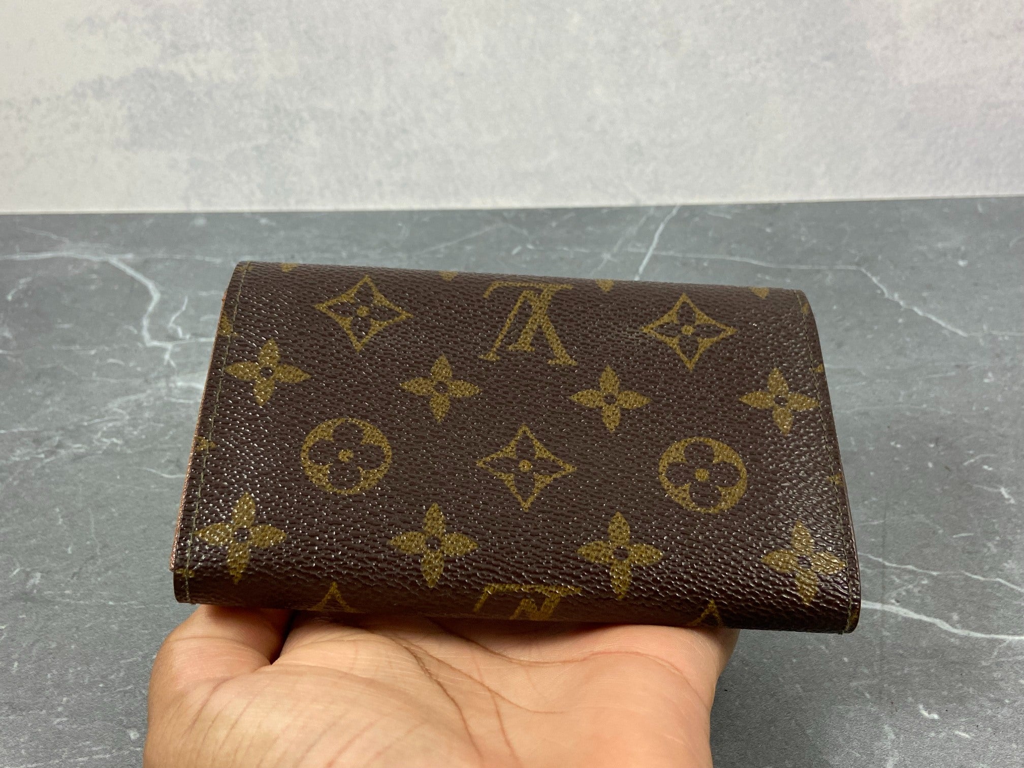 Louis Vuitton Porte-Monnaie Tresor Monogram Canvas