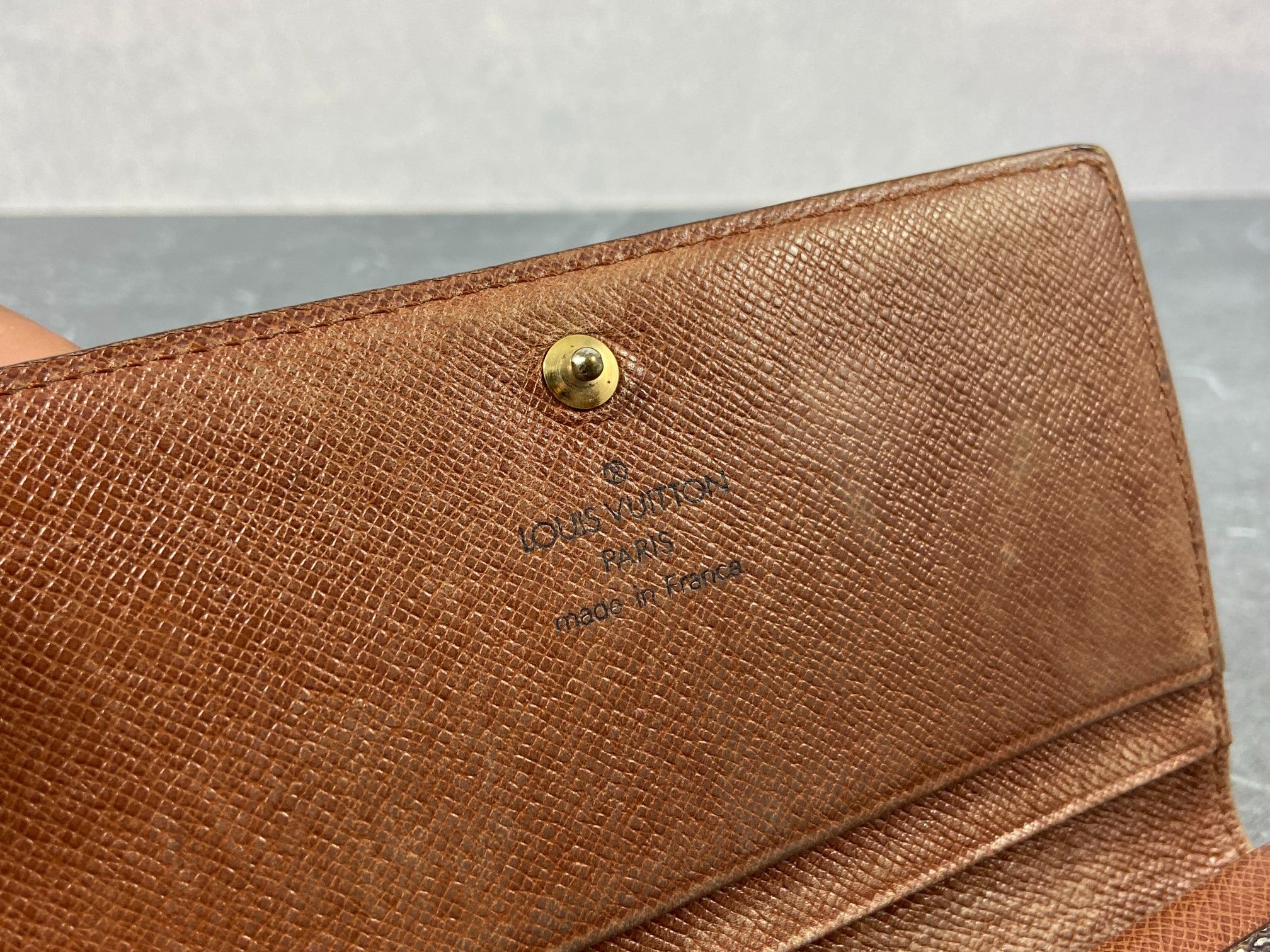 Louis Vuitton Porte-Monnaie Tresor Monogram Canvas