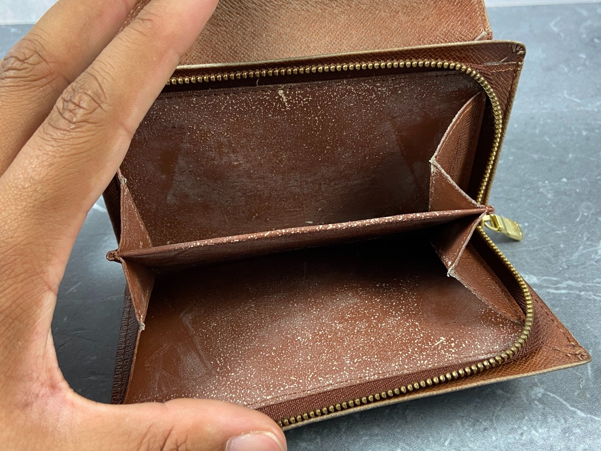 Louis Vuitton Porte-Monnaie Tresor Monogram Canvas