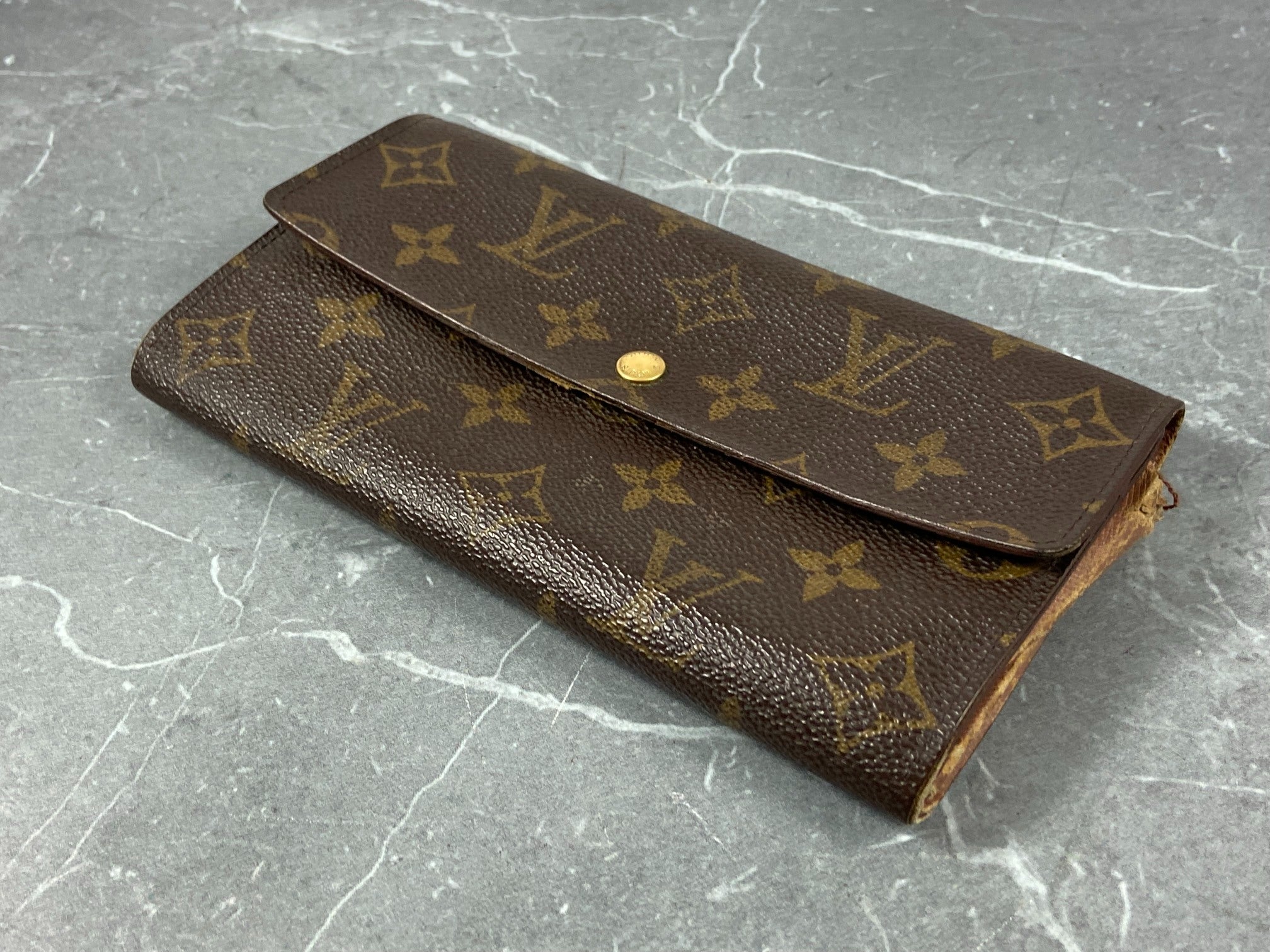 Louis Vuitton Sarah Wallet Monogram Canvas