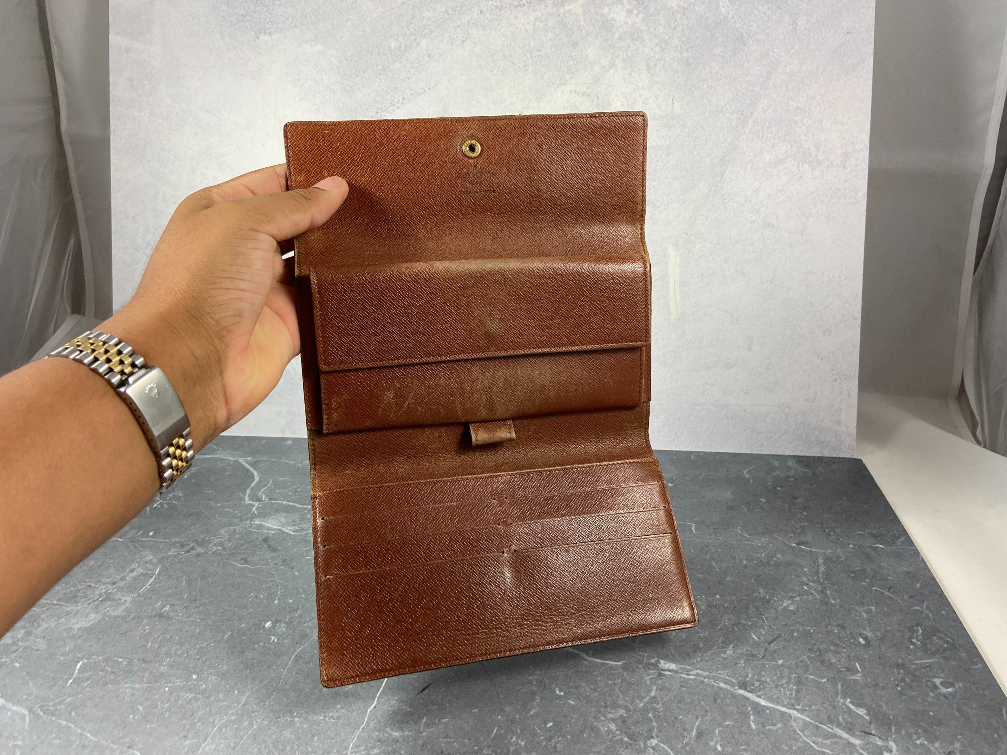 Louis Vuitton Porte Tresor International Wallet Monogram Canvas