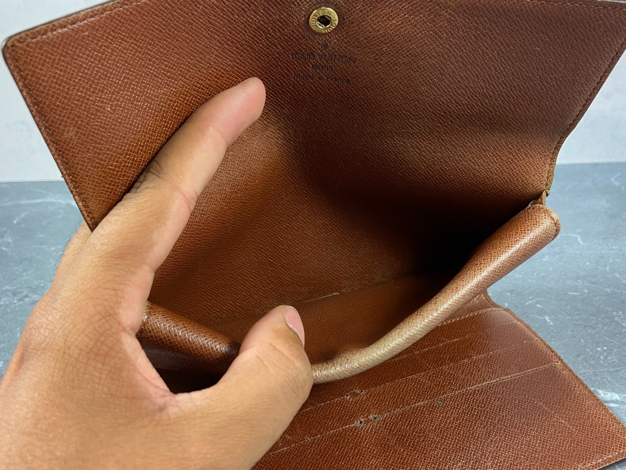 Louis Vuitton Porte Tresor International Wallet Monogram Canvas