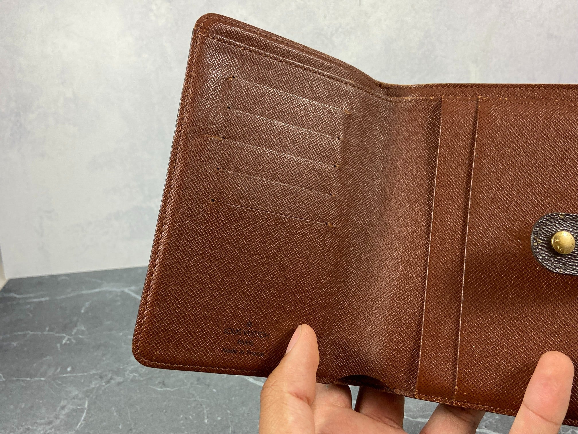 Louis Vuitton Porto Paper Zip Wallet Monogram Canvas