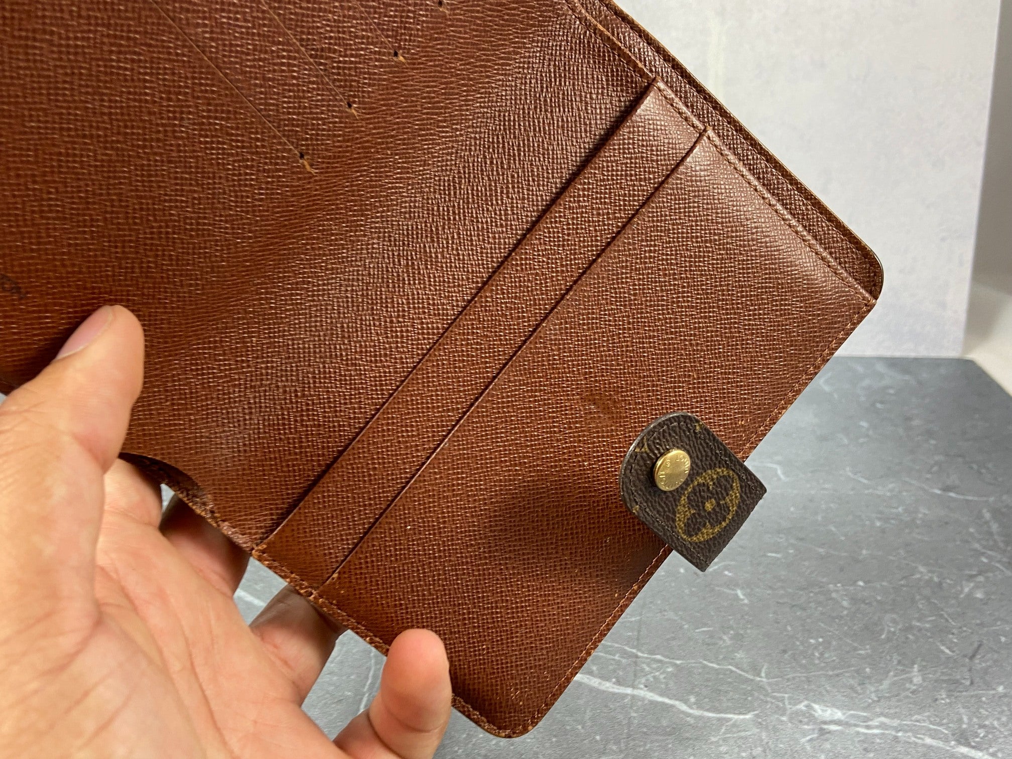 Louis Vuitton Porto Paper Zip Wallet Monogram Canvas