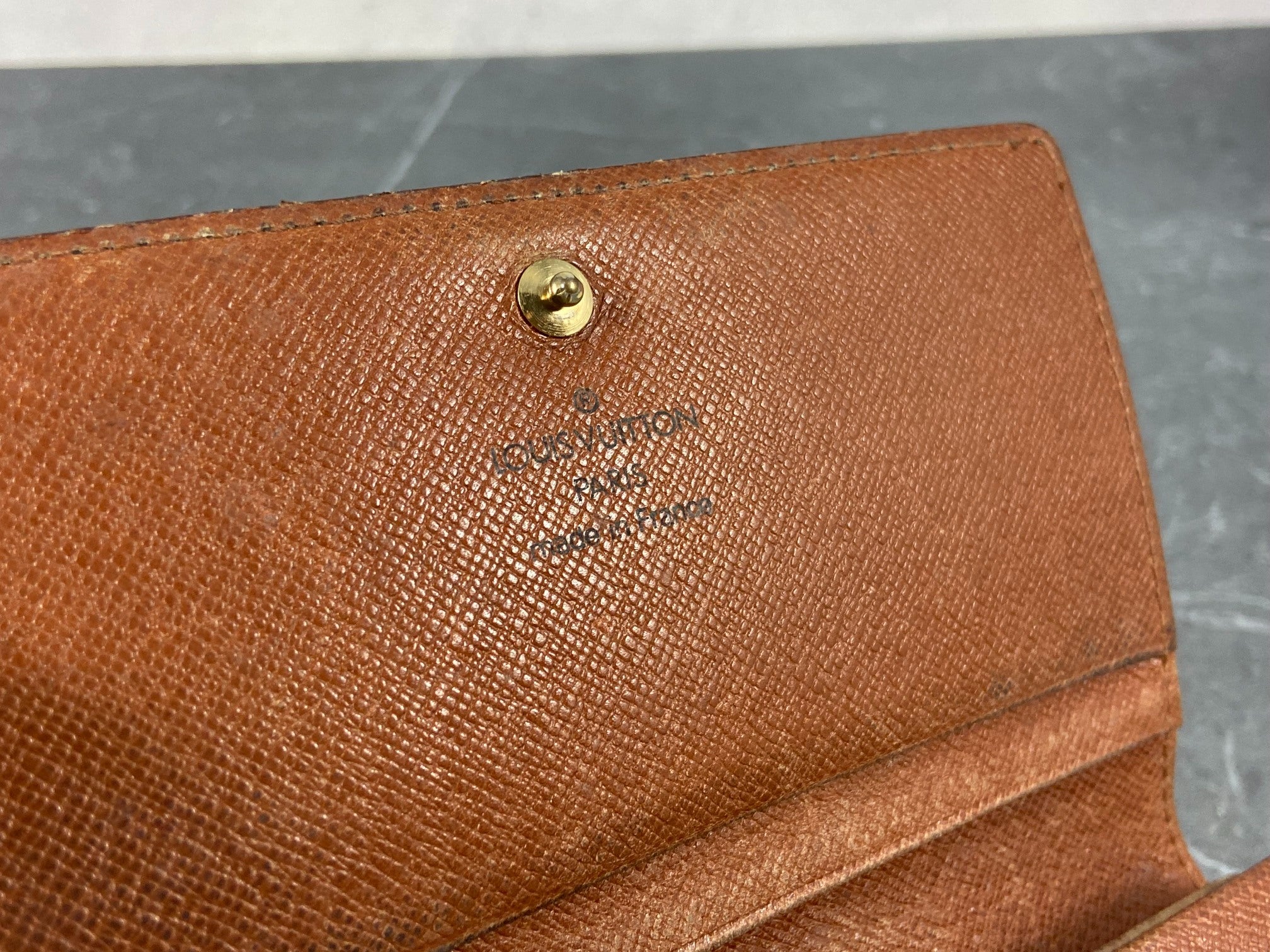 Louis Vuitton Porte-Monnaie Tresor Monogram Canvas