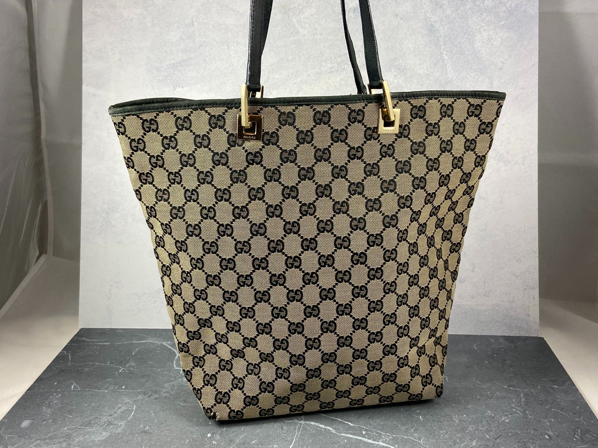 Gucci Hand / Tote Bag Beige GG Monogram