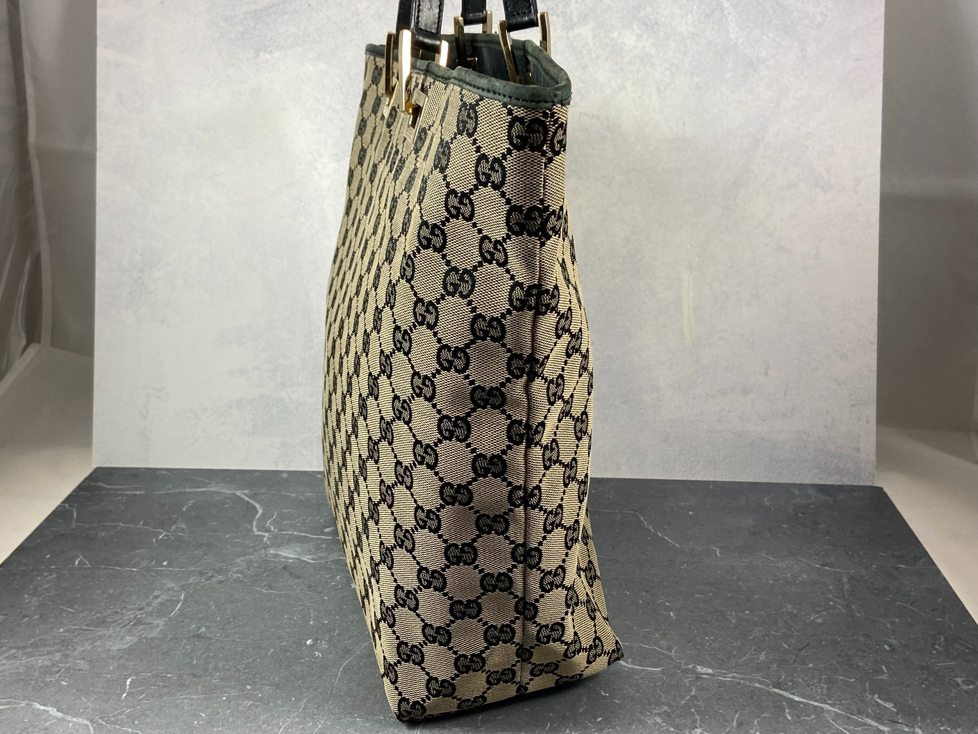 Gucci Hand / Tote Bag Beige GG Monogram