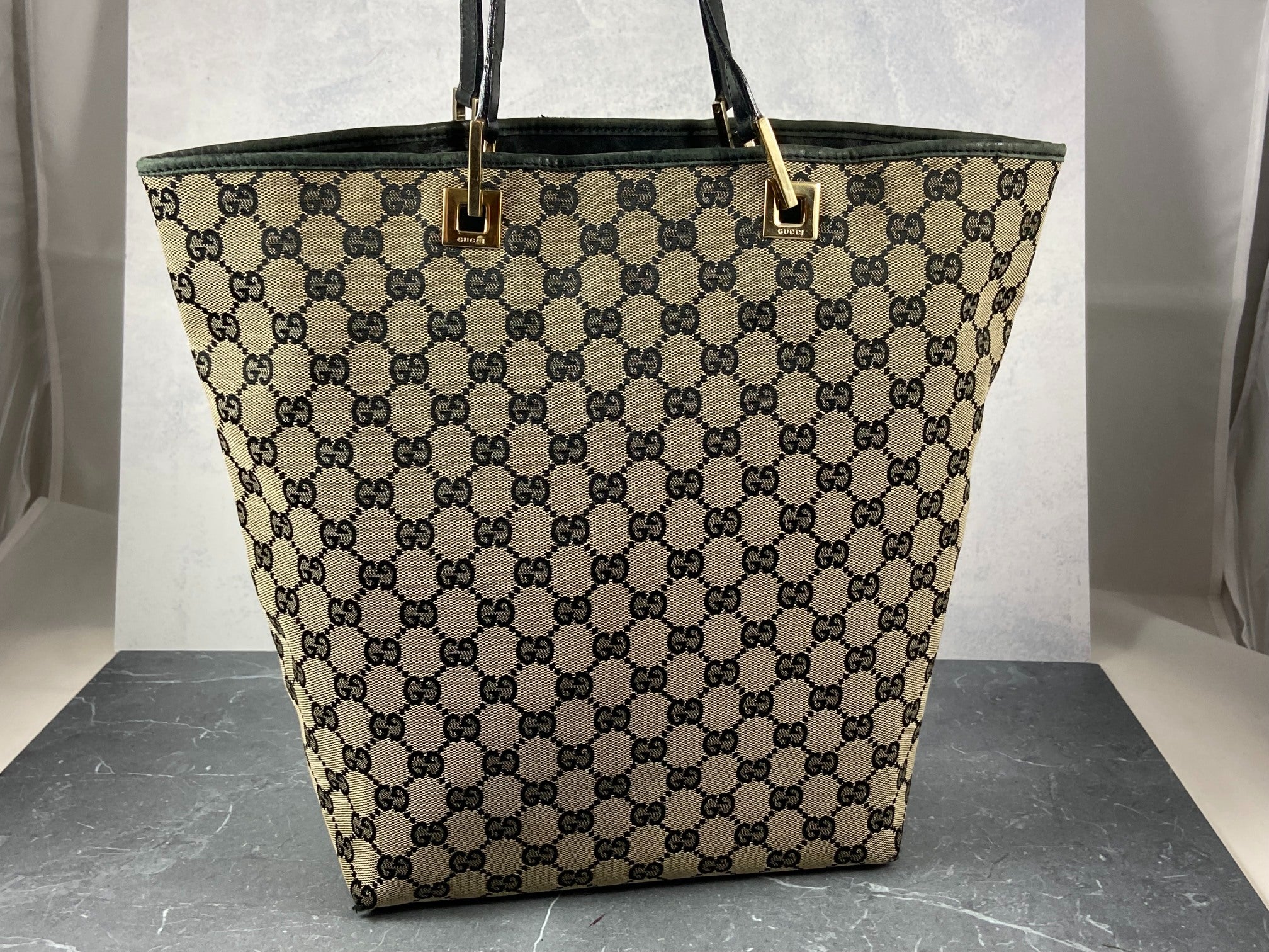 Gucci Hand / Tote Bag Beige GG Monogram