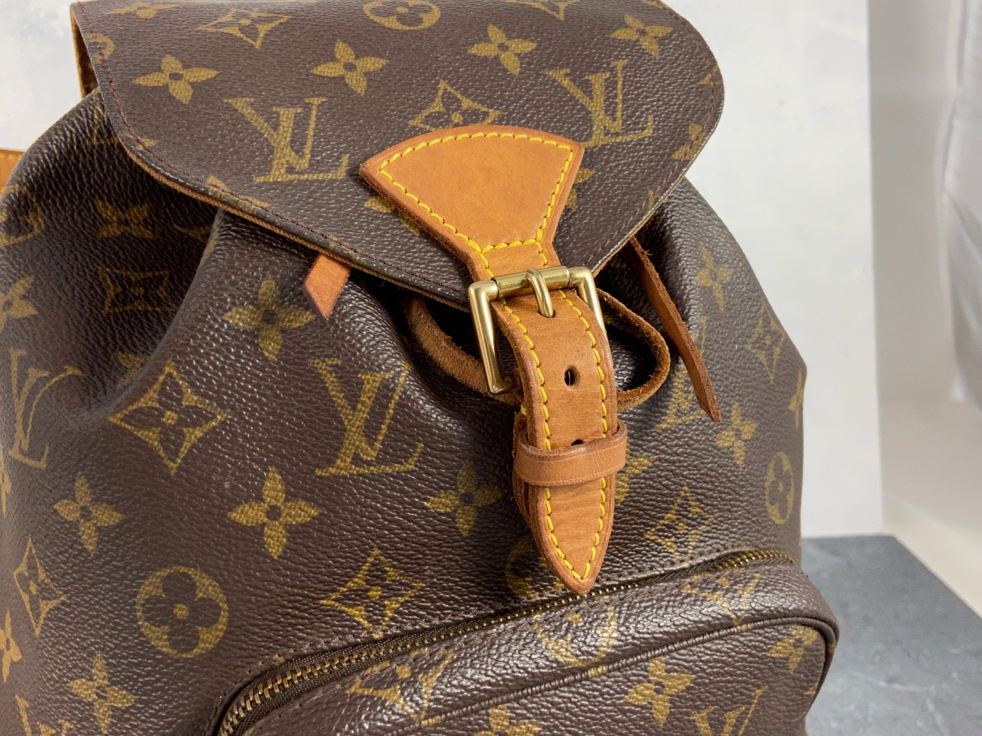 Louis Vuitton Montsouris MM Backpack Monogram Canvas