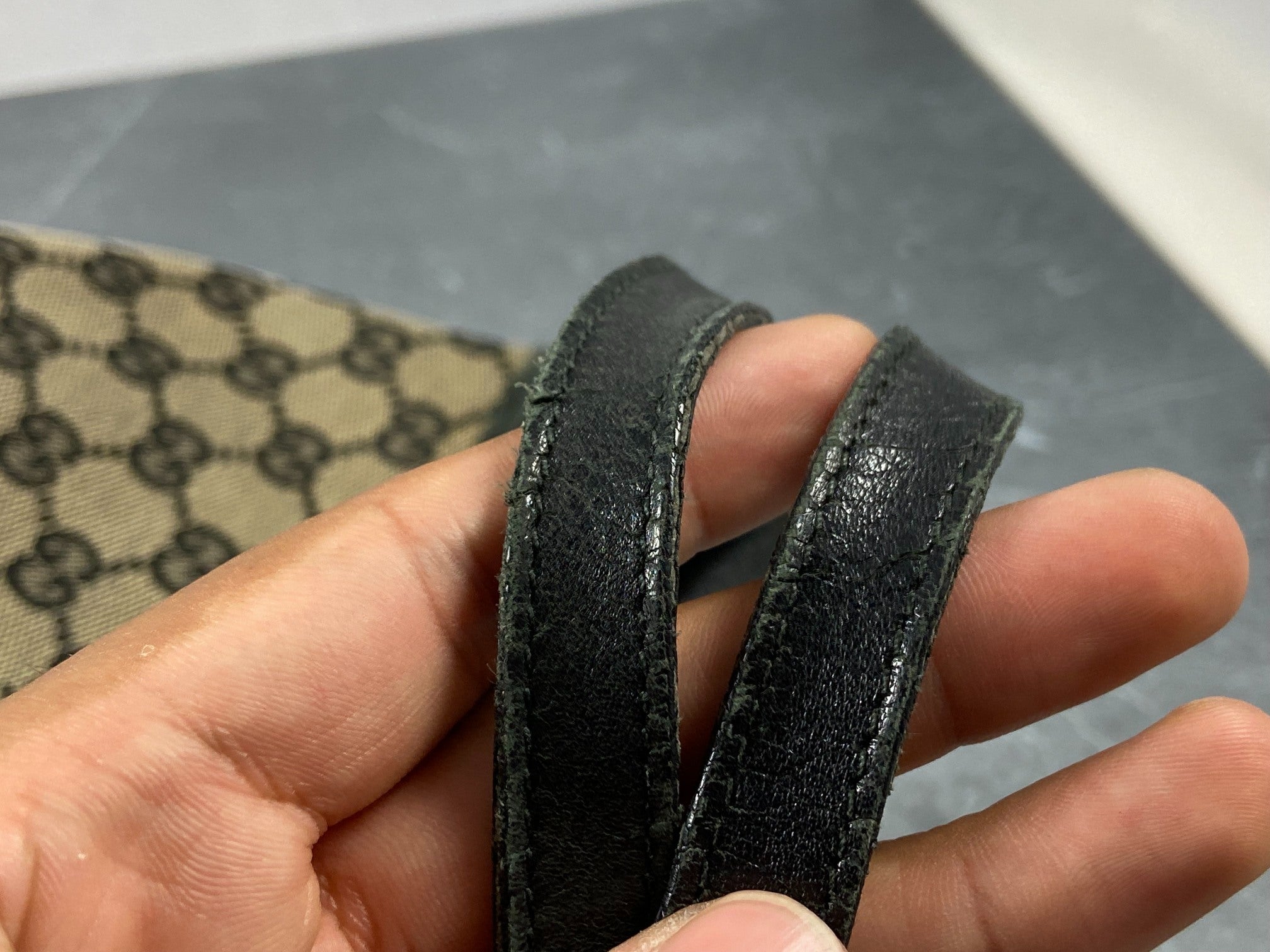 Gucci Hand / Tote Bag Beige GG Monogram