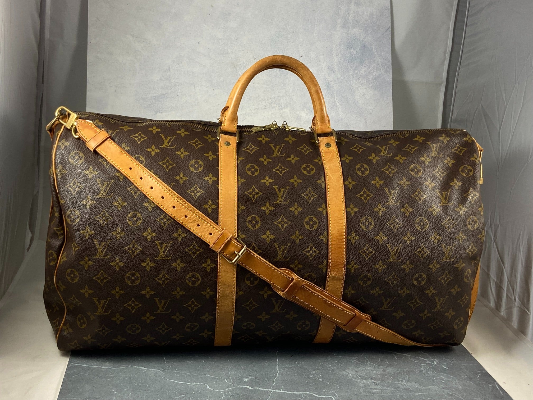 Louis Vuitton Keepall 60 Bandouliere Monogram Canvas