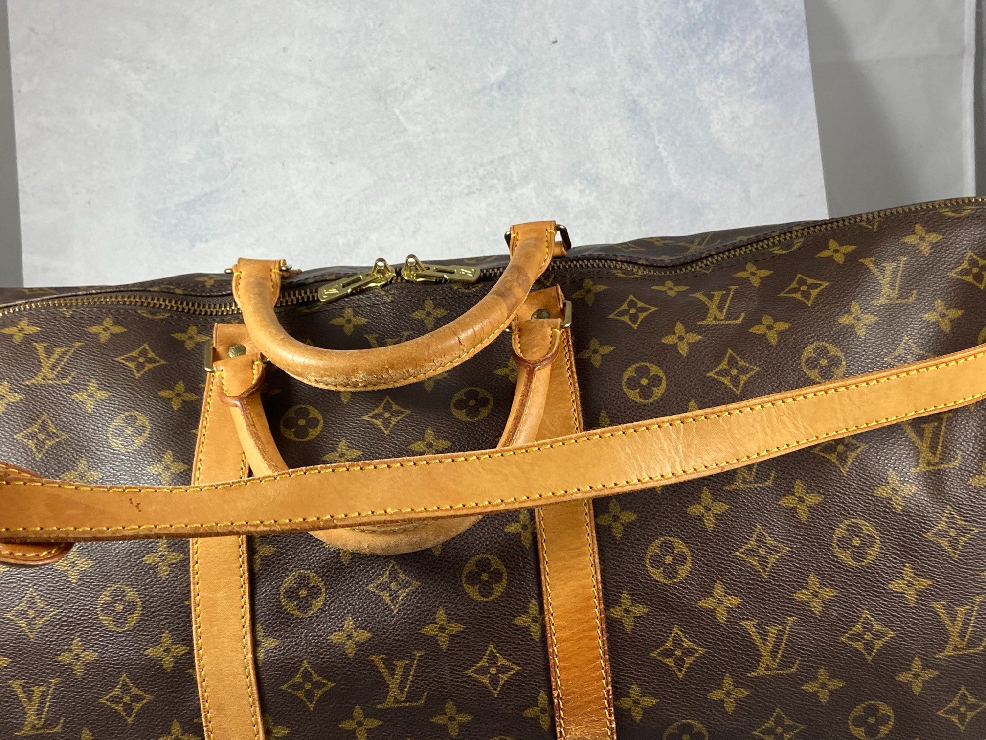 Louis Vuitton Keepall 60 Bandouliere Monogram Canvas
