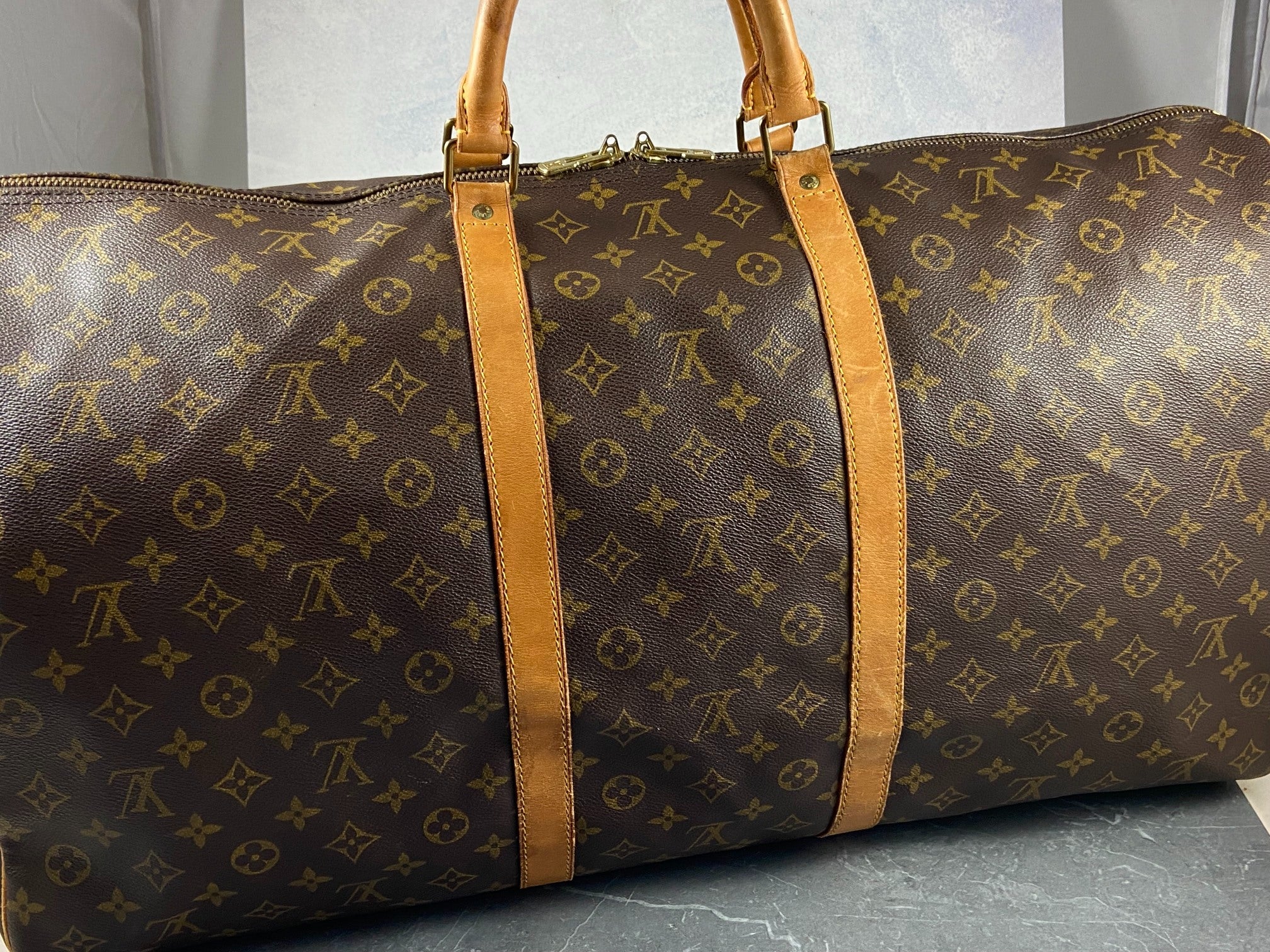 Louis Vuitton Keepall 60 Bandouliere Monogram Canvas