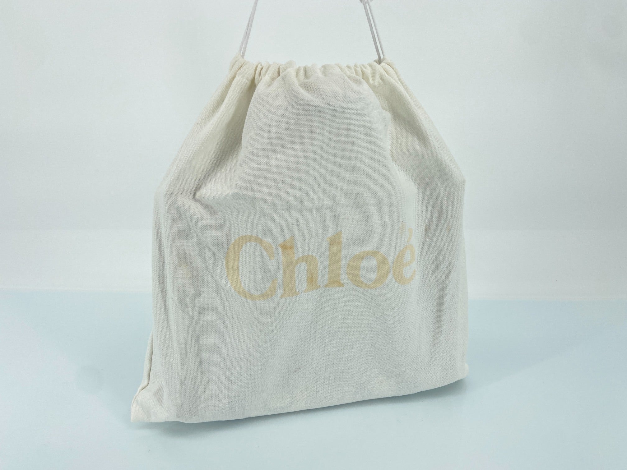 Chloé Woody Tote Bag Beige incl. Dustbag