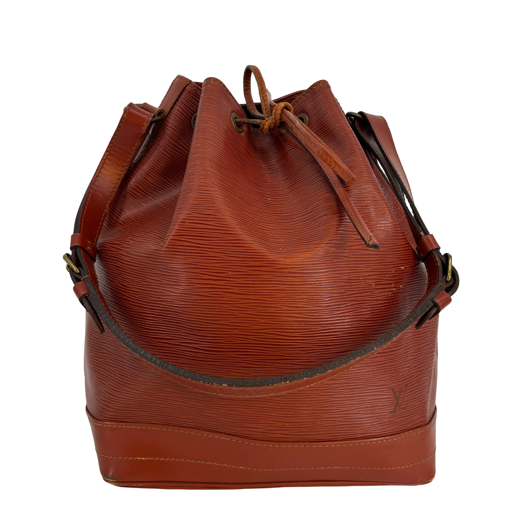 Louis Vuitton Sac Noé Grand Cognac Epi Leather