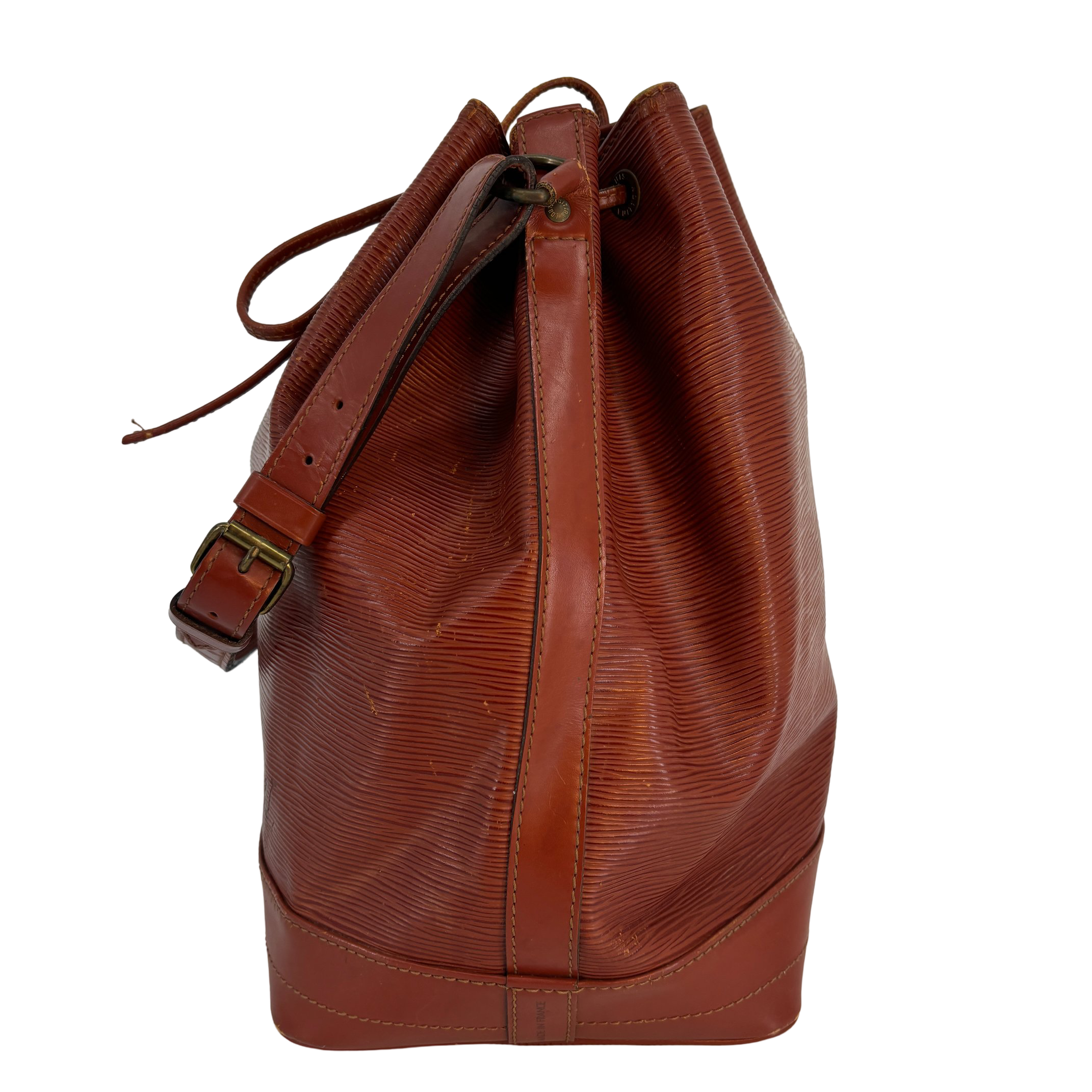 Louis Vuitton Sac Noé Grand Cognac Epi Leather