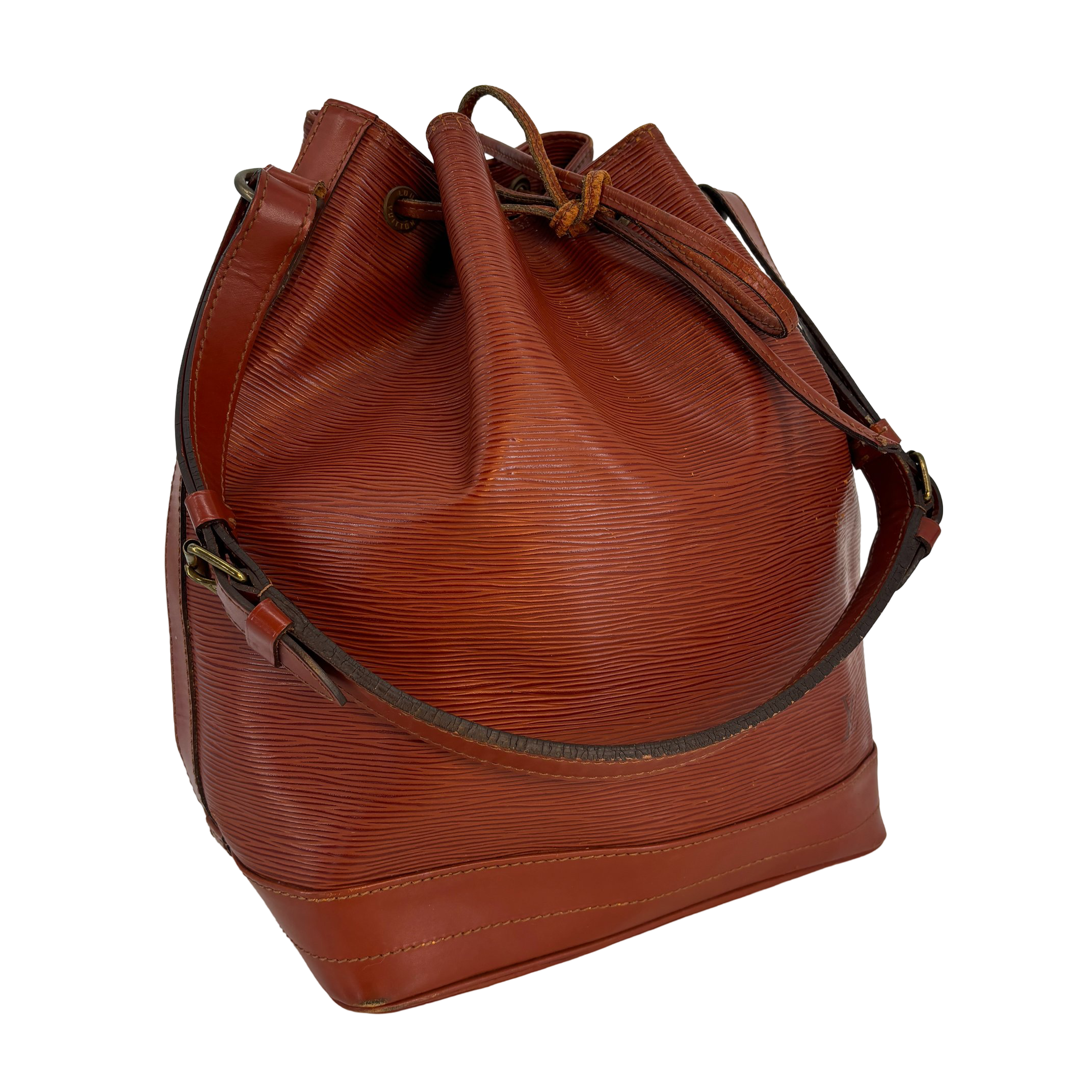 Louis Vuitton Sac Noé Grand Cognac Epi Leather