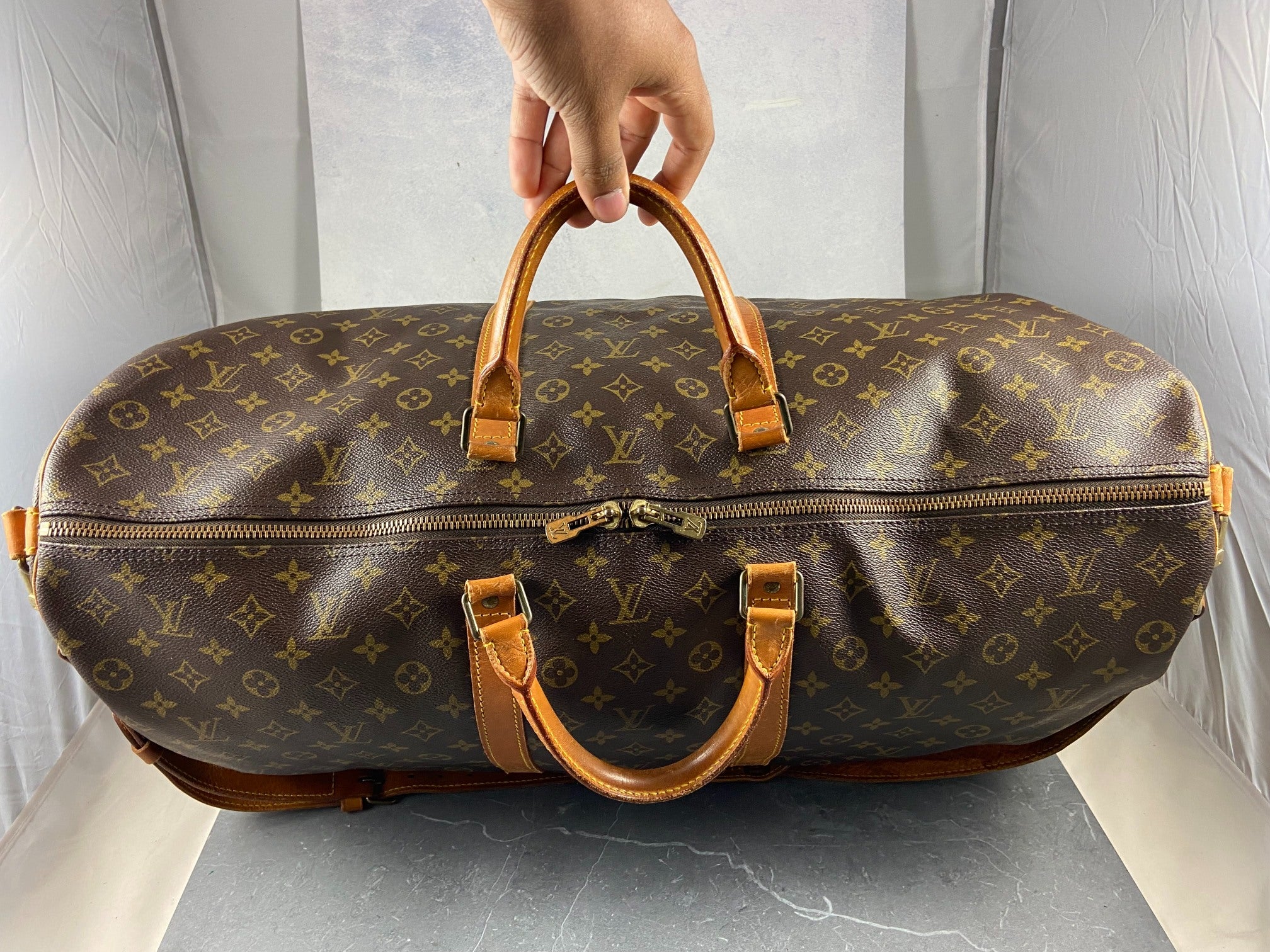 Louis Vuitton Keepall 60 Bandoulière Monogram Canvas
