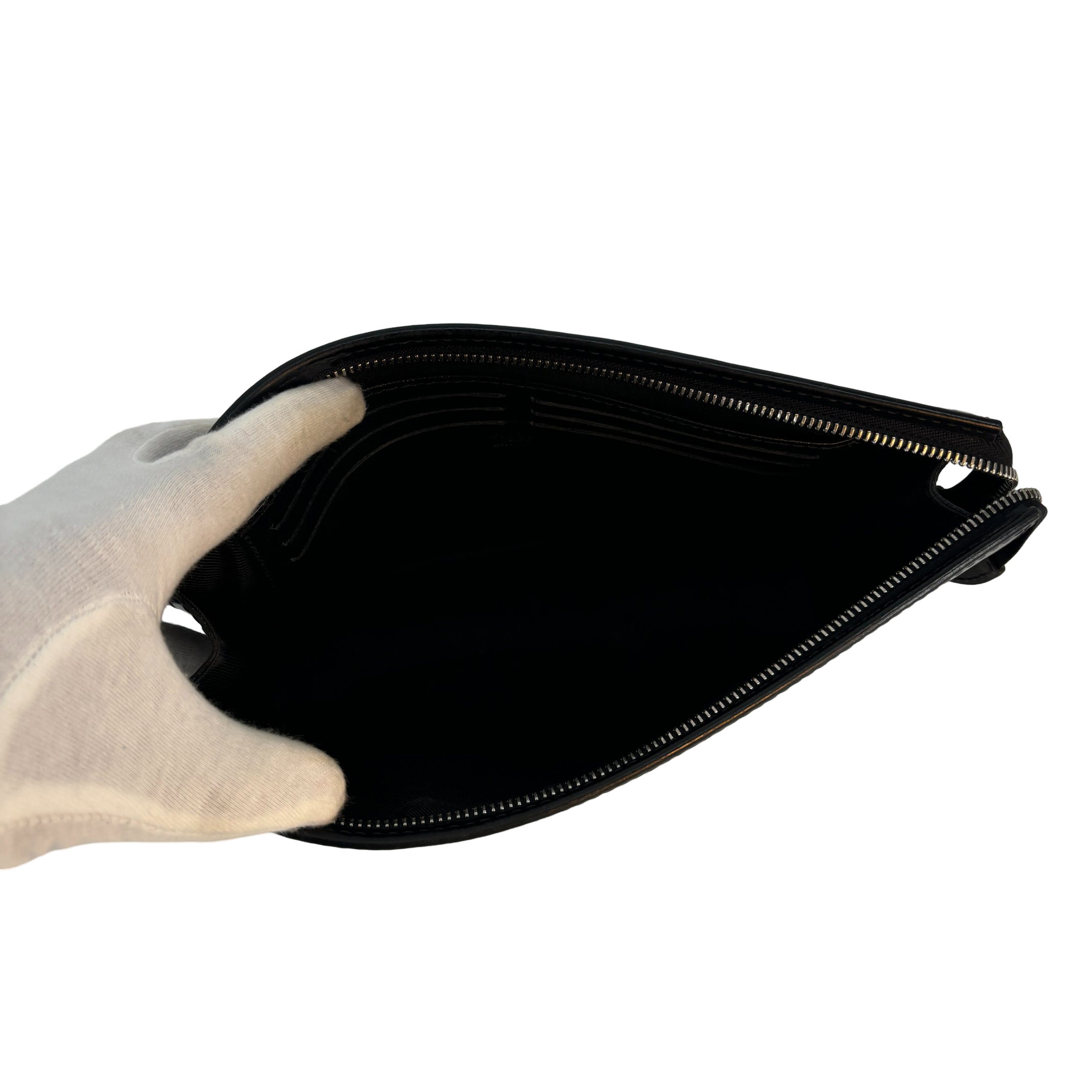 Louis Vuitton Pochette Voyage MM Damier Ebene Canvas