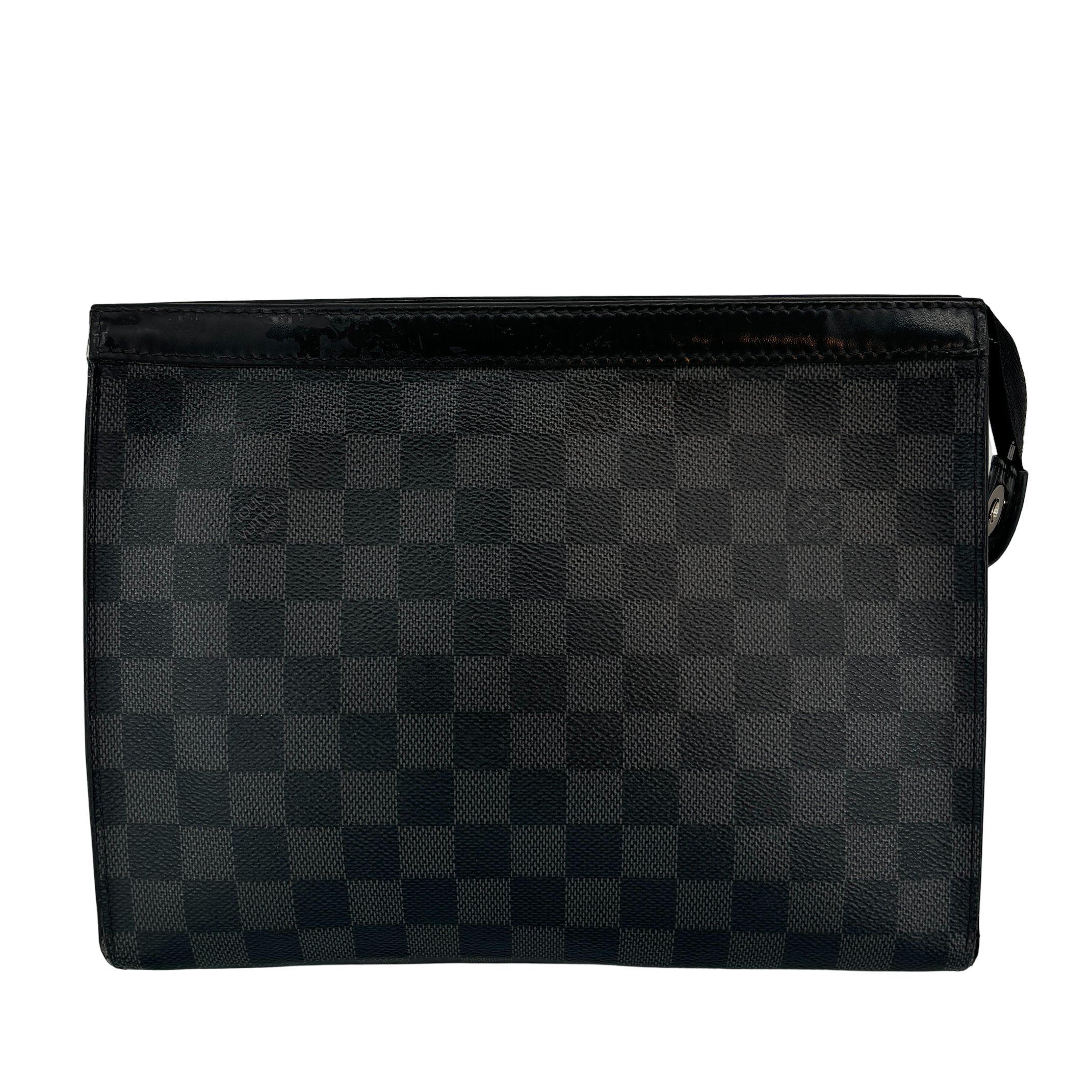 Louis Vuitton Pochette Voyage MM Damier Ebene Canvas
