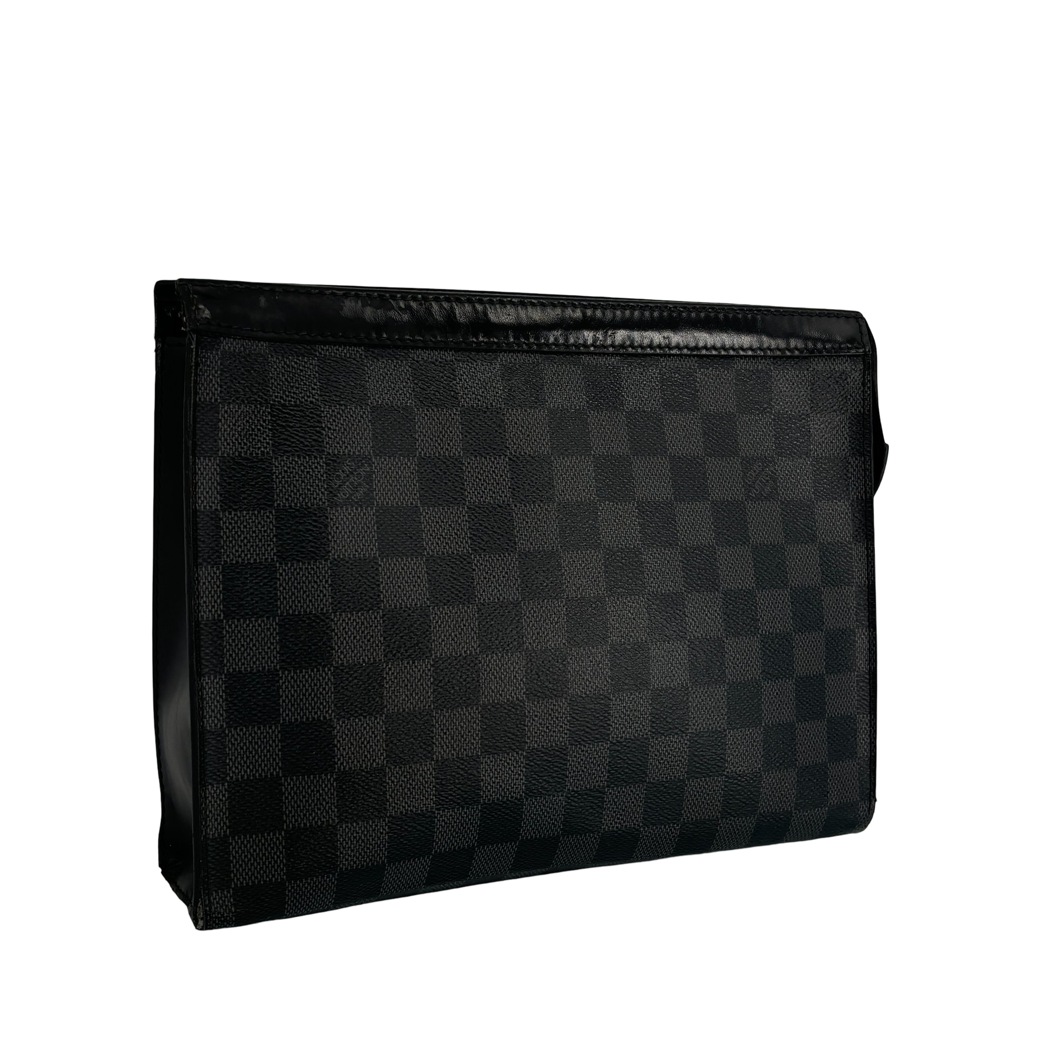 Louis Vuitton Pochette Voyage MM Damier Ebene Canvas