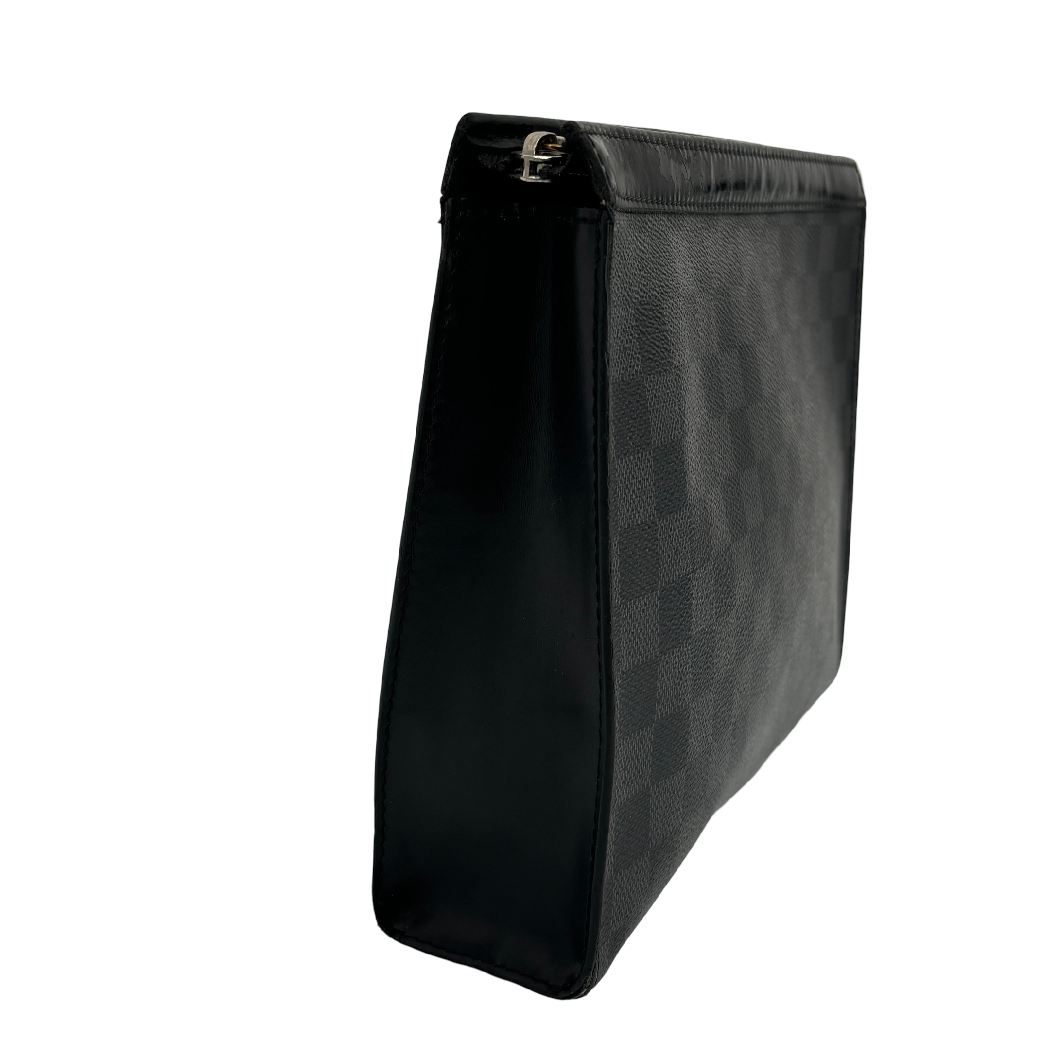 Louis Vuitton Pochette Voyage MM Damier Ebene Canvas