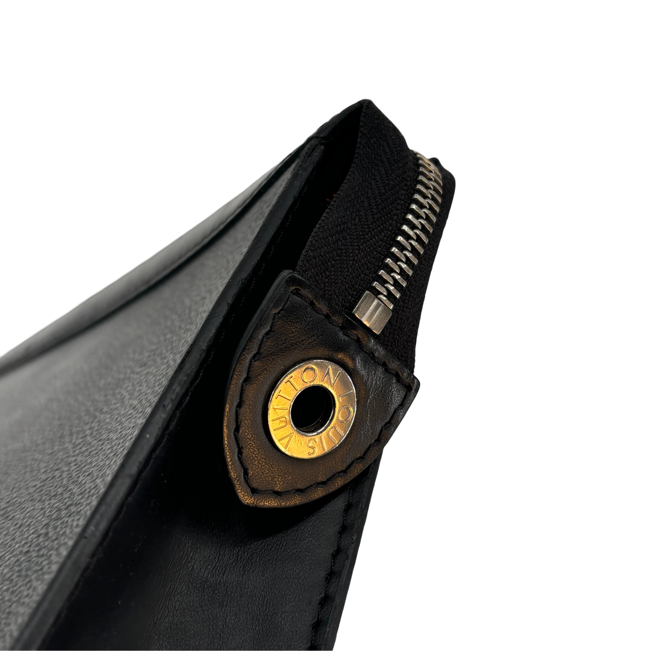 Louis Vuitton Pochette Voyage MM Damier Ebene Canvas