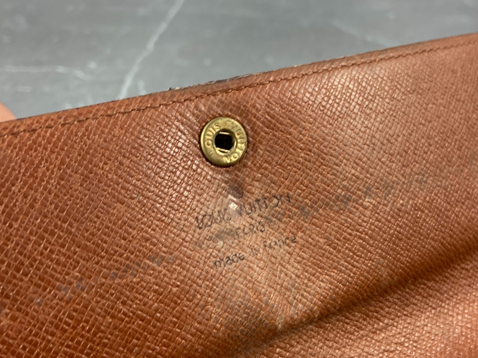 Louis Vuitton Sarah Wallet Monogram Canvas