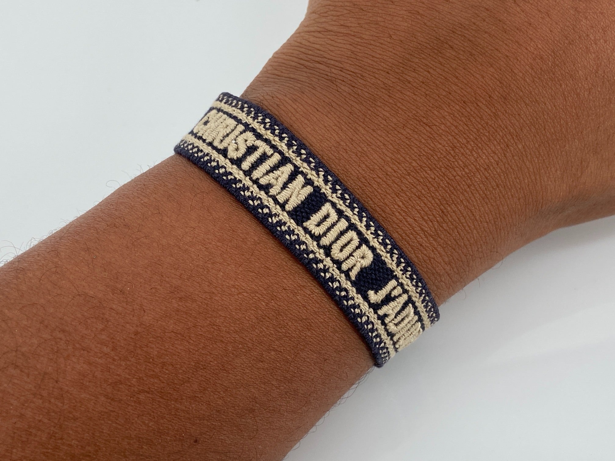 Christian Dior J'Adior Friendship Bracelet Blue