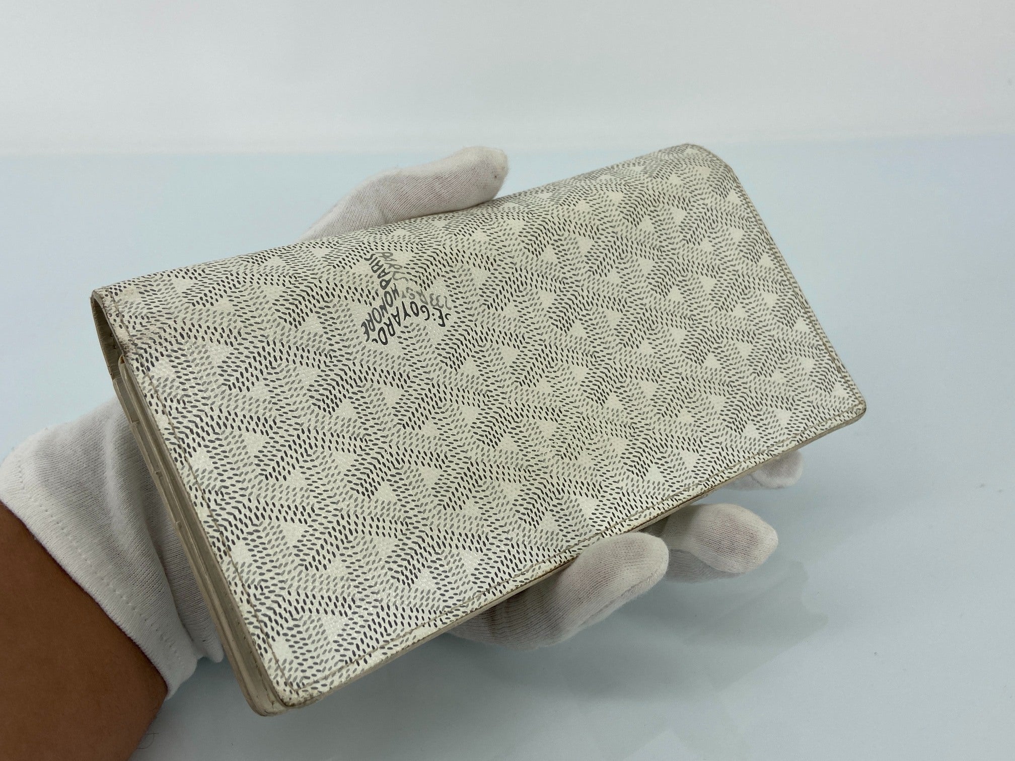 Goyard Richelieu Wallet White Monogram incl. Box