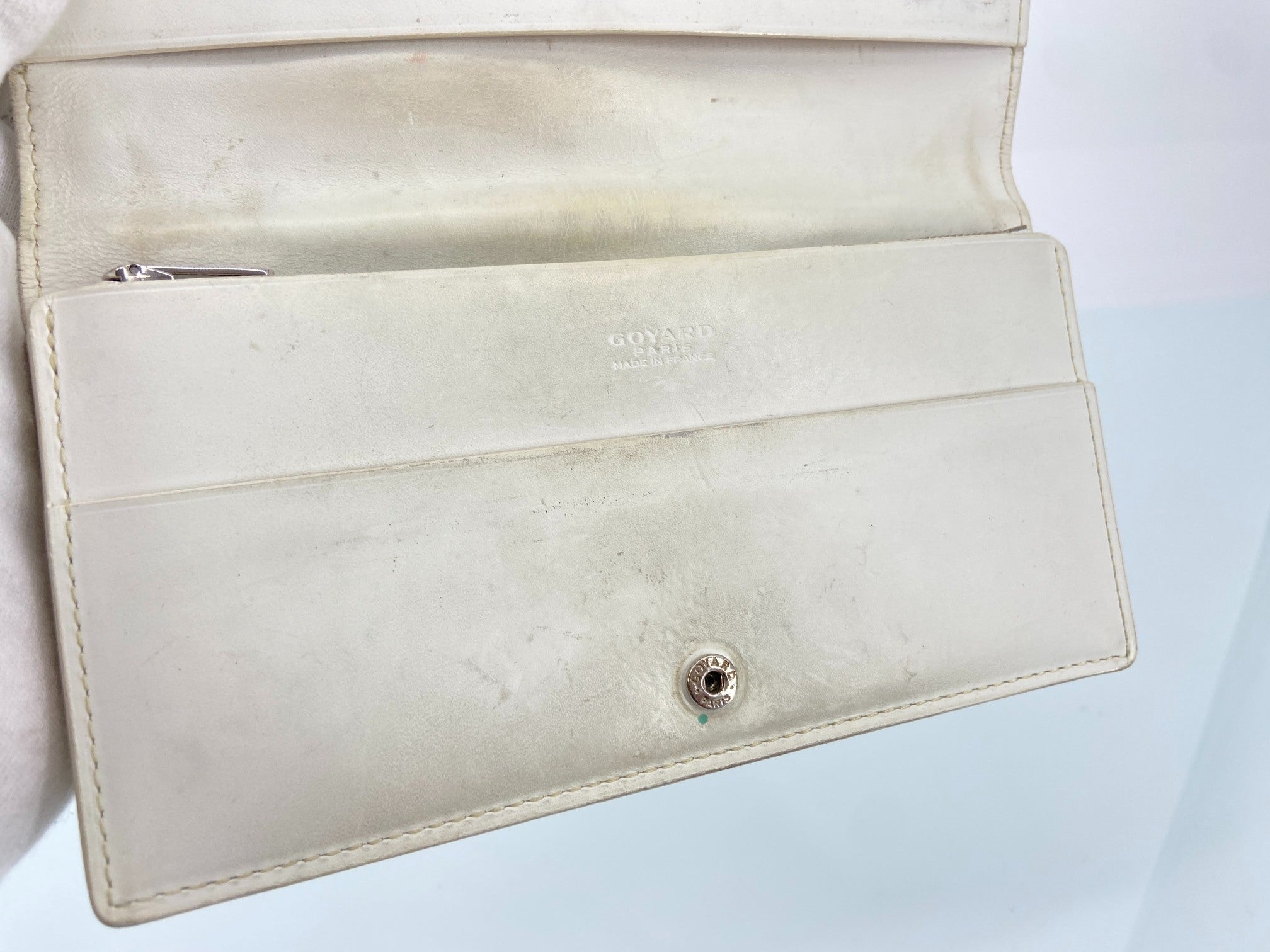 Goyard Richelieu Wallet White Monogram incl. Box