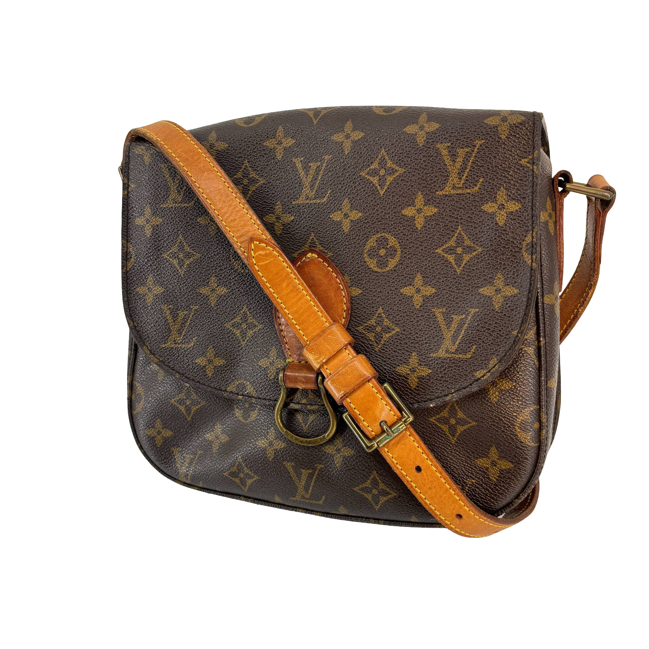 Louis Vuitton Saint Cloud GM Shoulder Bag Monogram Canvas