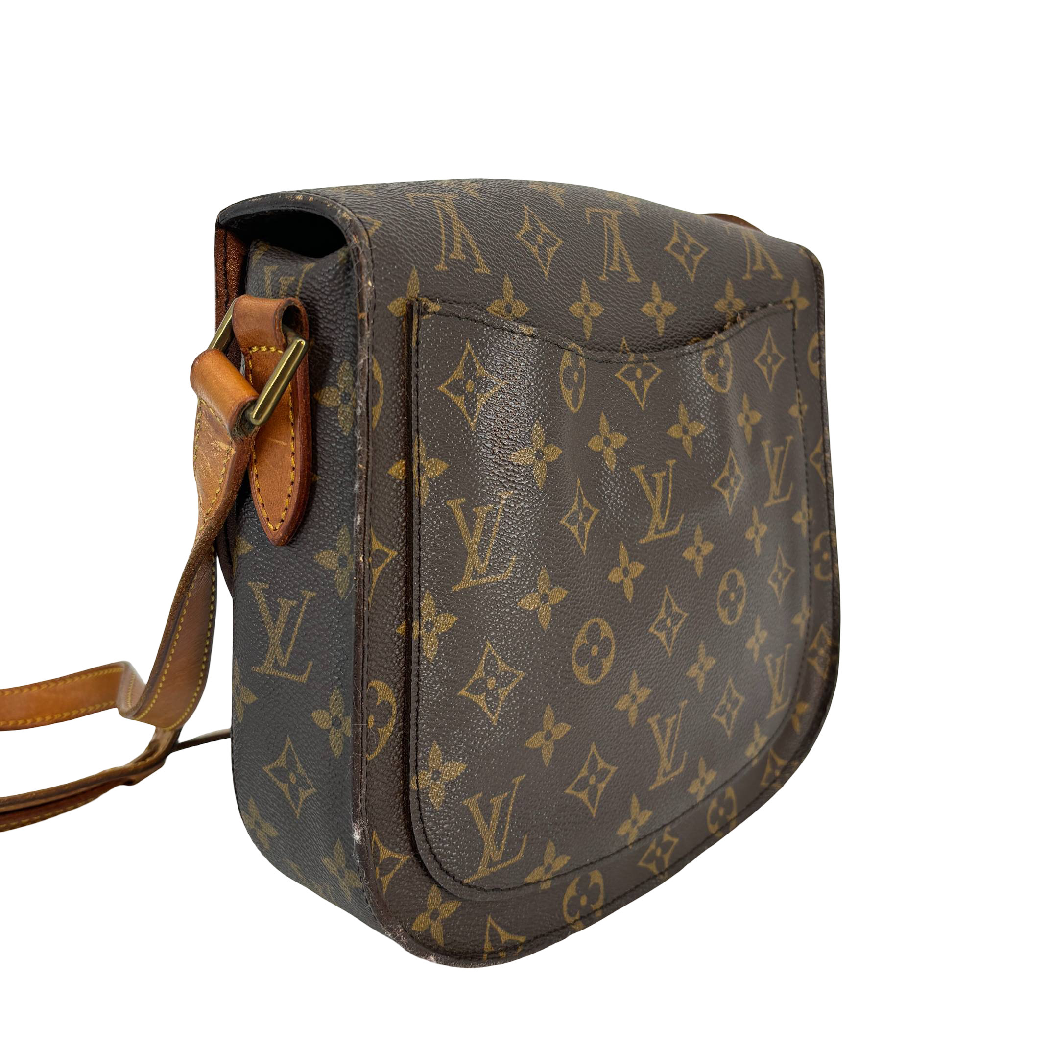 Louis Vuitton Saint Cloud GM Shoulder Bag Monogram Canvas