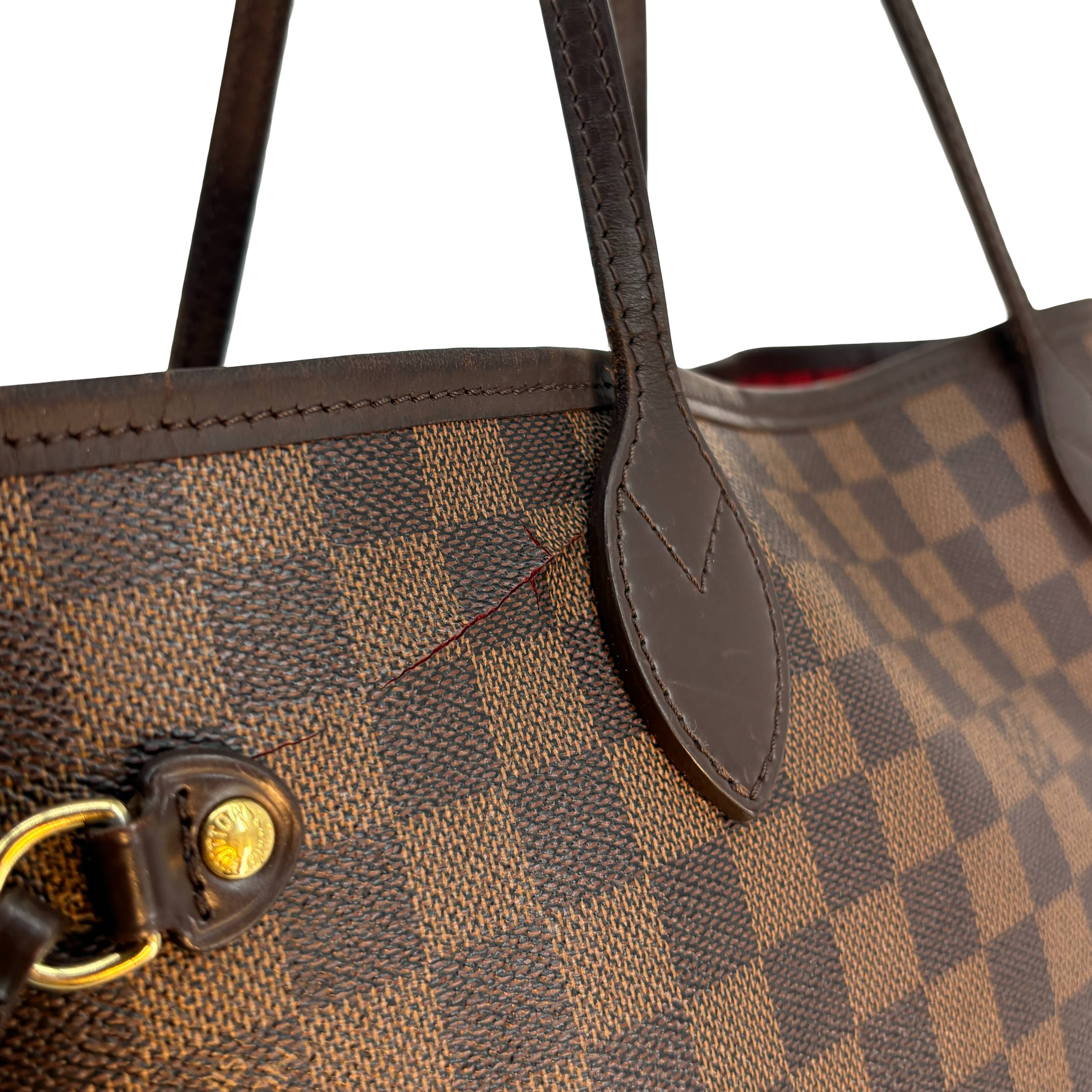 Louis Vuitton Neverfull MM Damier Ebene Canvas