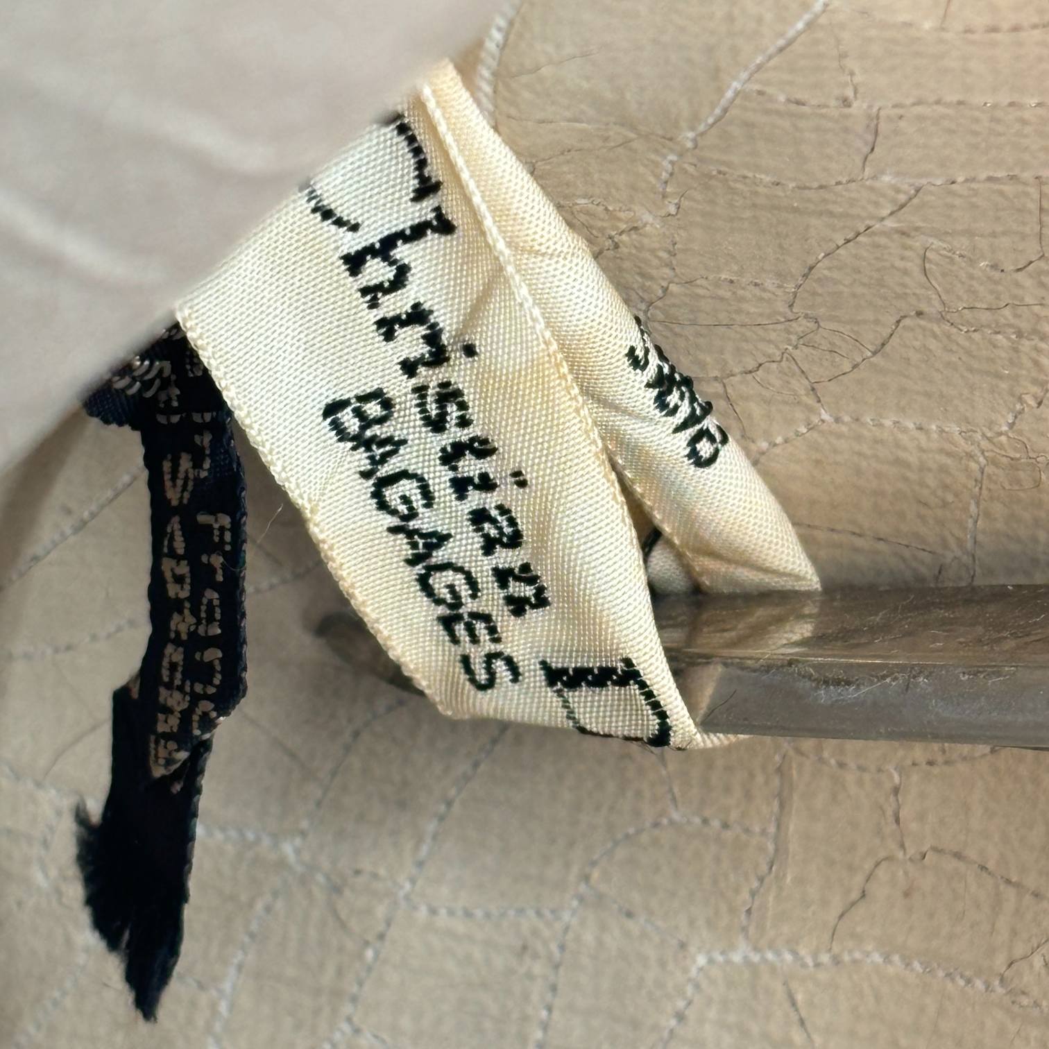 Christian Dior Oblique Clutch / Pouch Blue Trotter Monogram