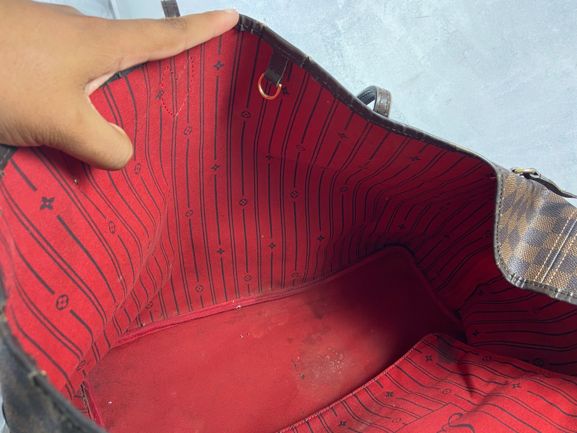 Louis Vuitton Neverfull GM Damier Ebene Canvas