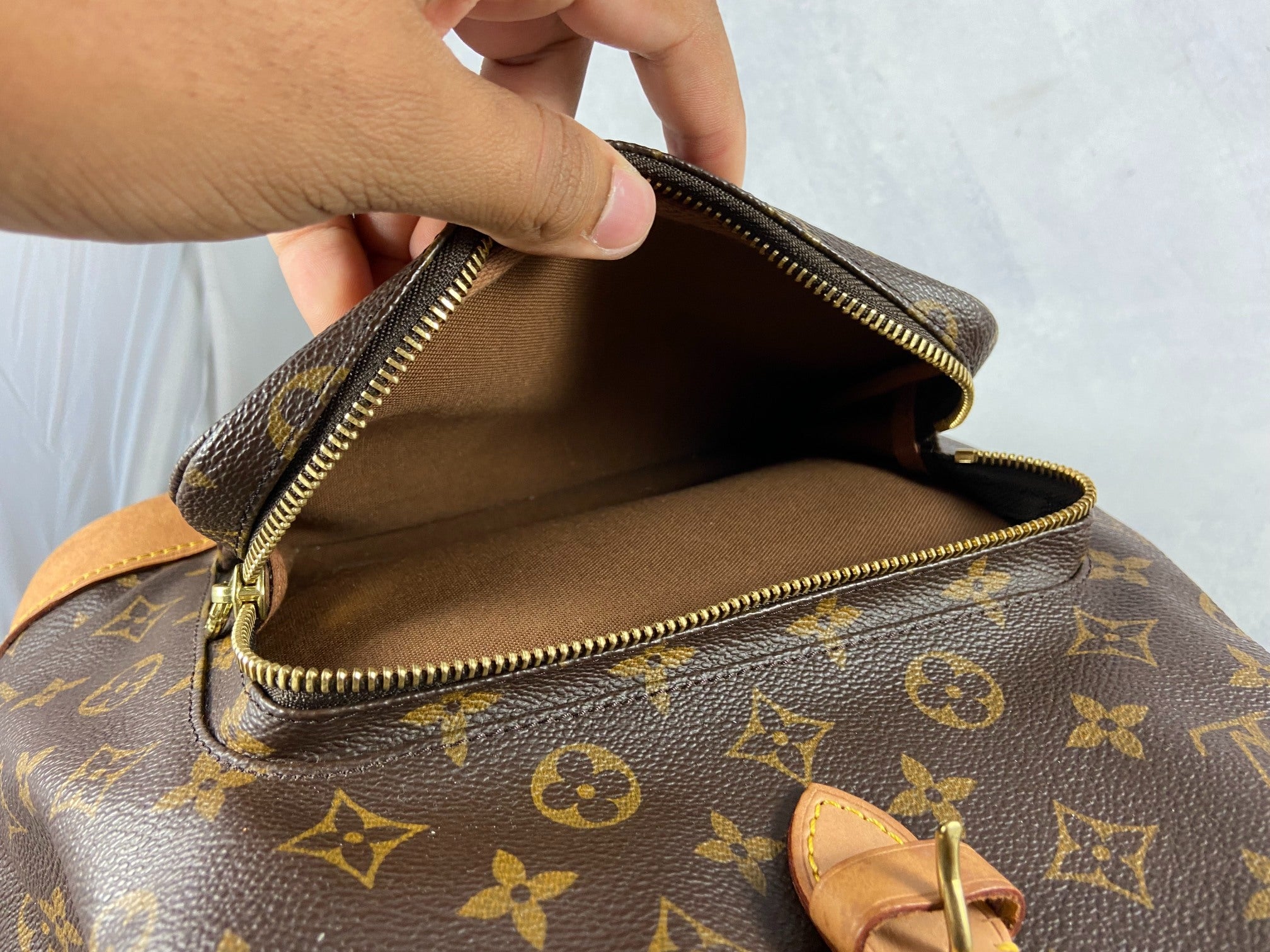 Louis Vuitton Montsouris GM Backpack Monogram Canvas