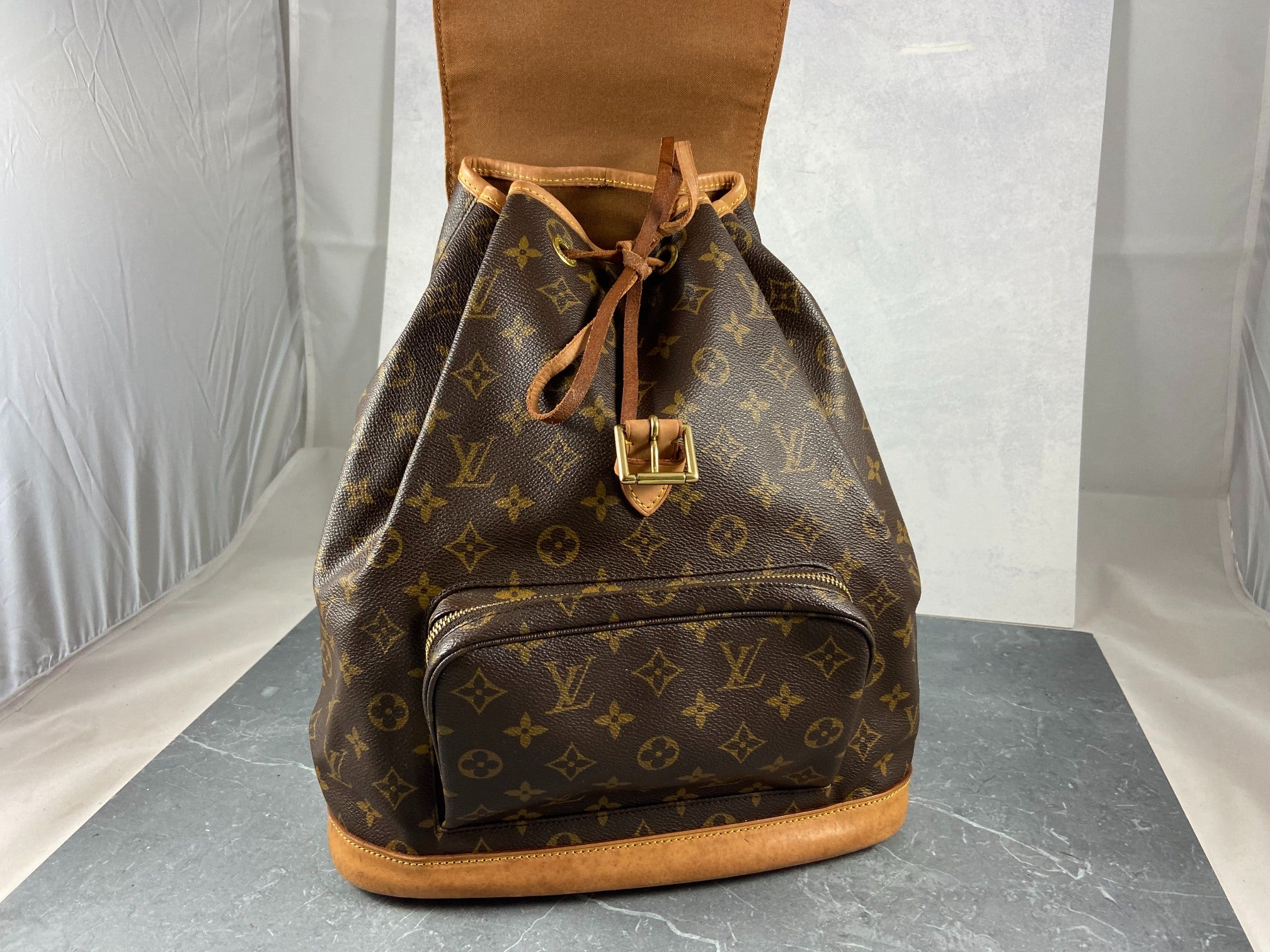 Louis Vuitton Montsouris GM Backpack Monogram Canvas