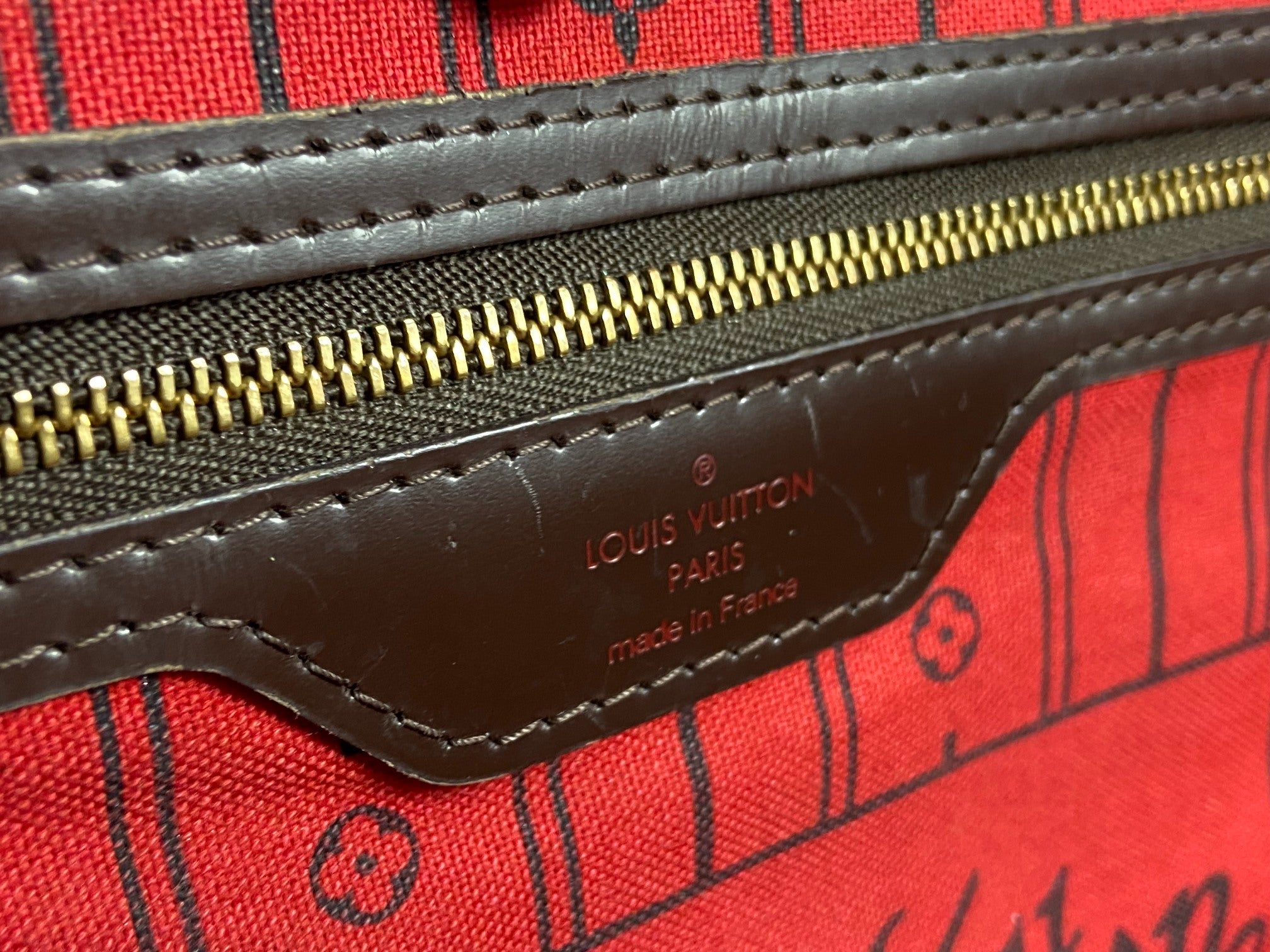 Louis Vuitton Neverfull GM Damier Ebene Canvas