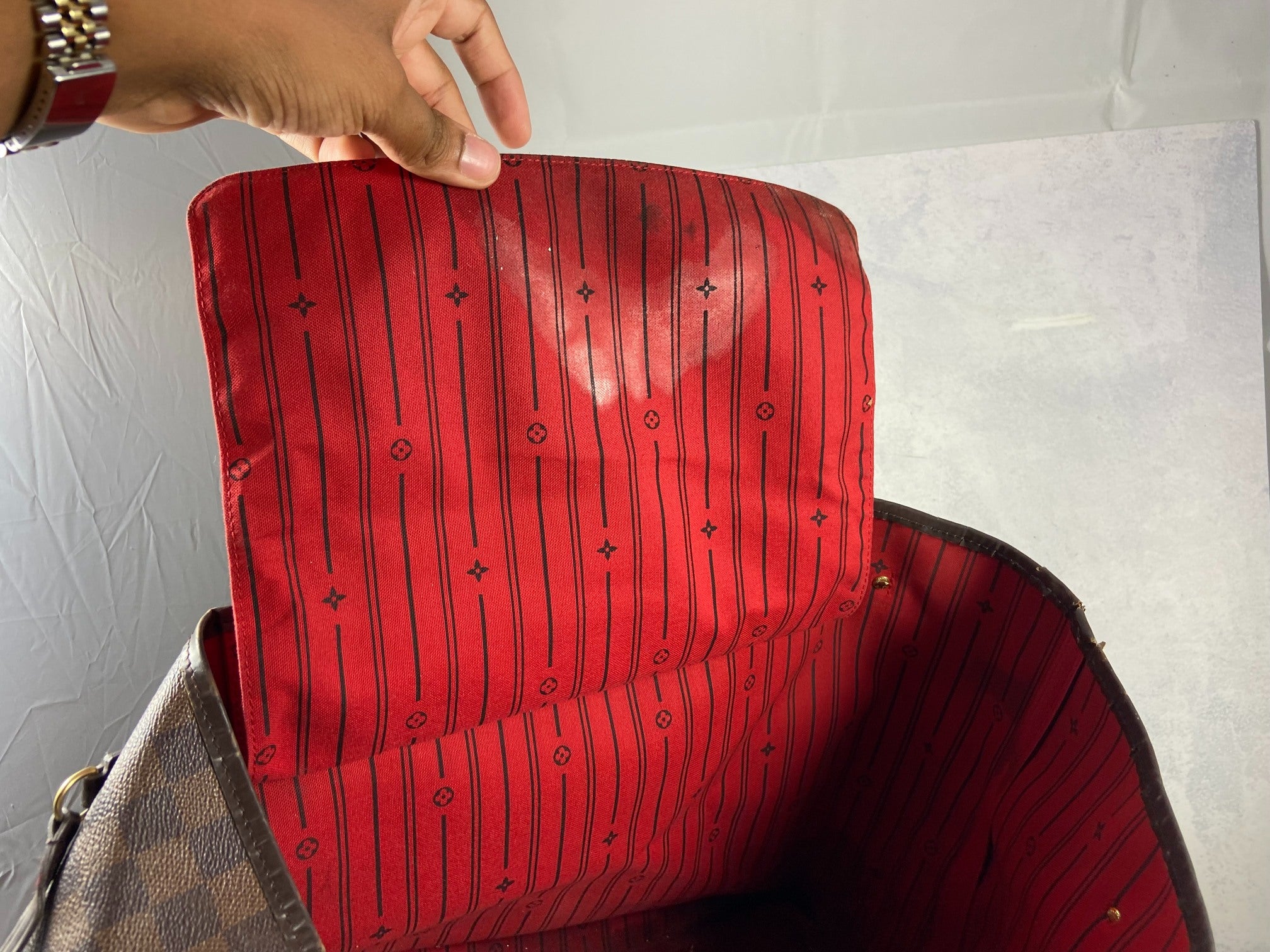 Louis Vuitton Neverfull GM Damier Ebene Canvas