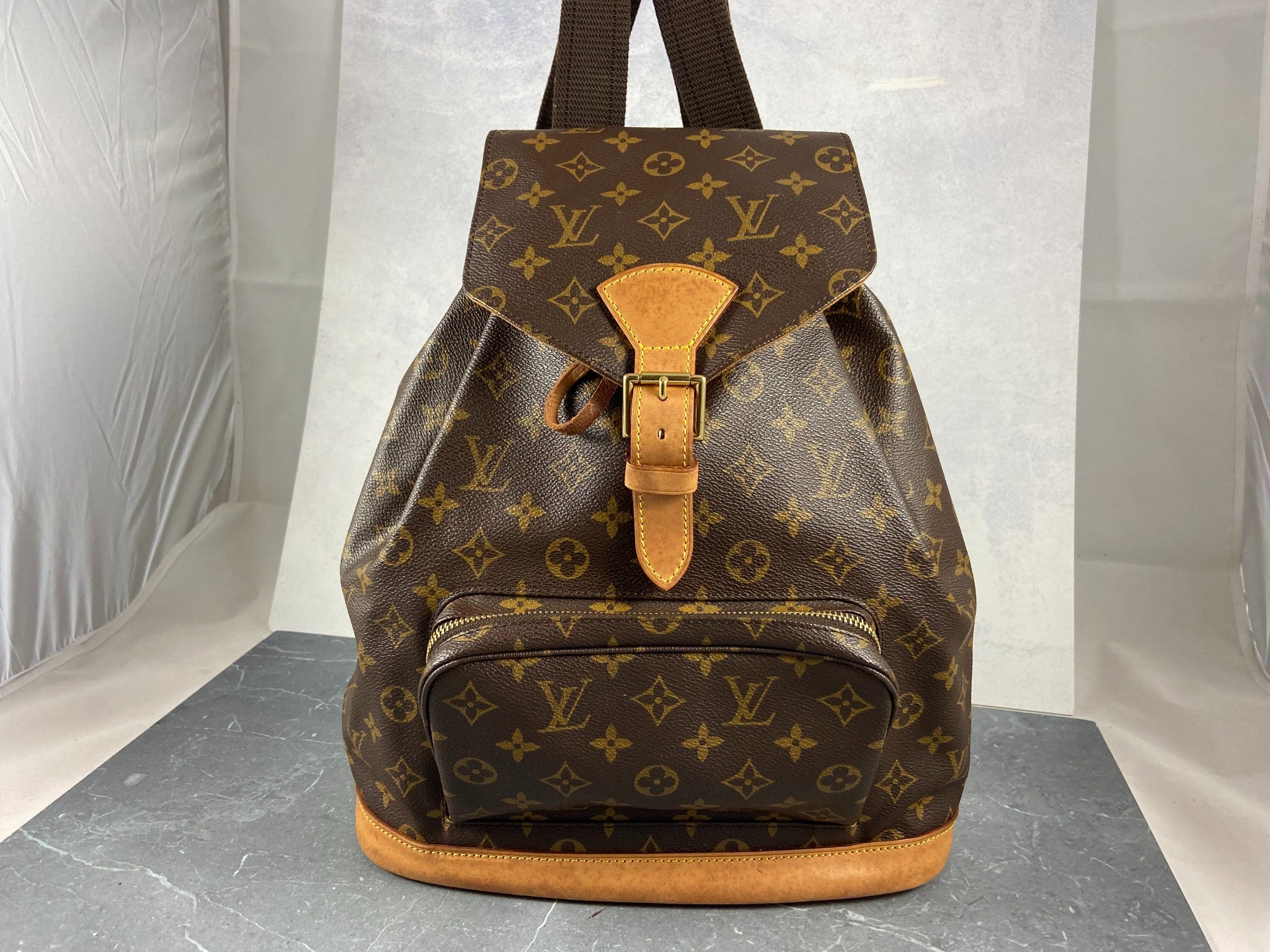 Louis Vuitton Montsouris GM Backpack Monogram Canvas