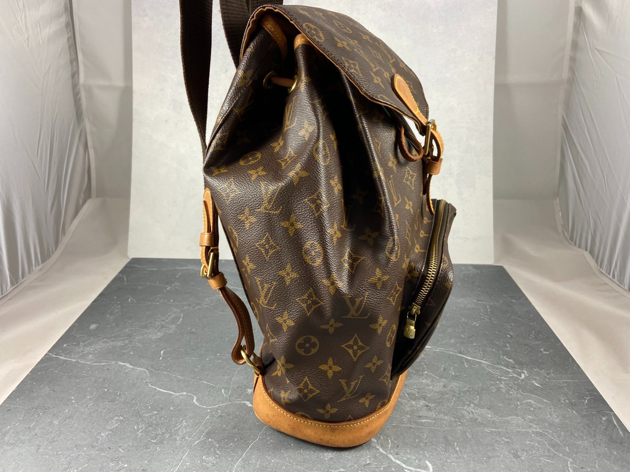 Louis Vuitton Montsouris GM Backpack Monogram Canvas