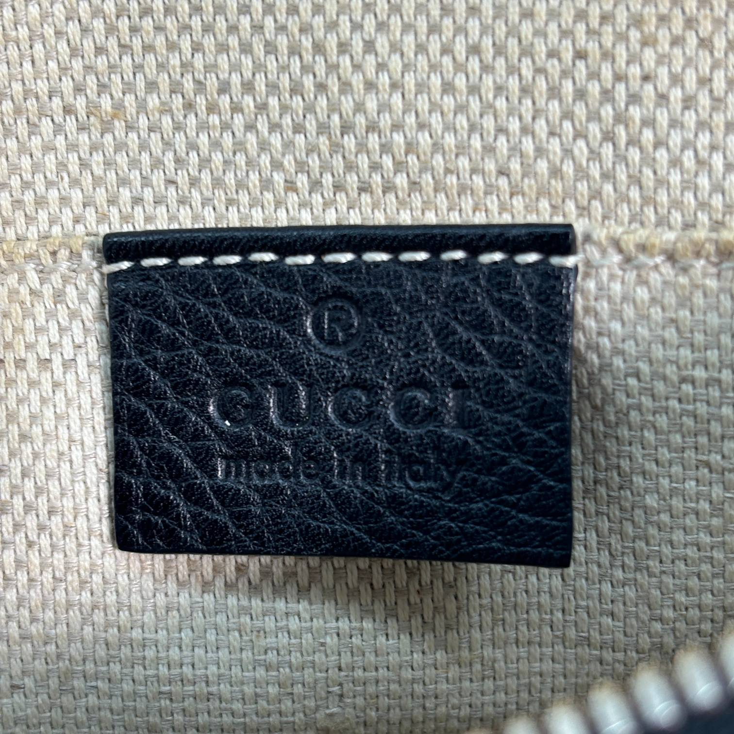 Gucci Soho Disco Shoulder Bag Black Leather