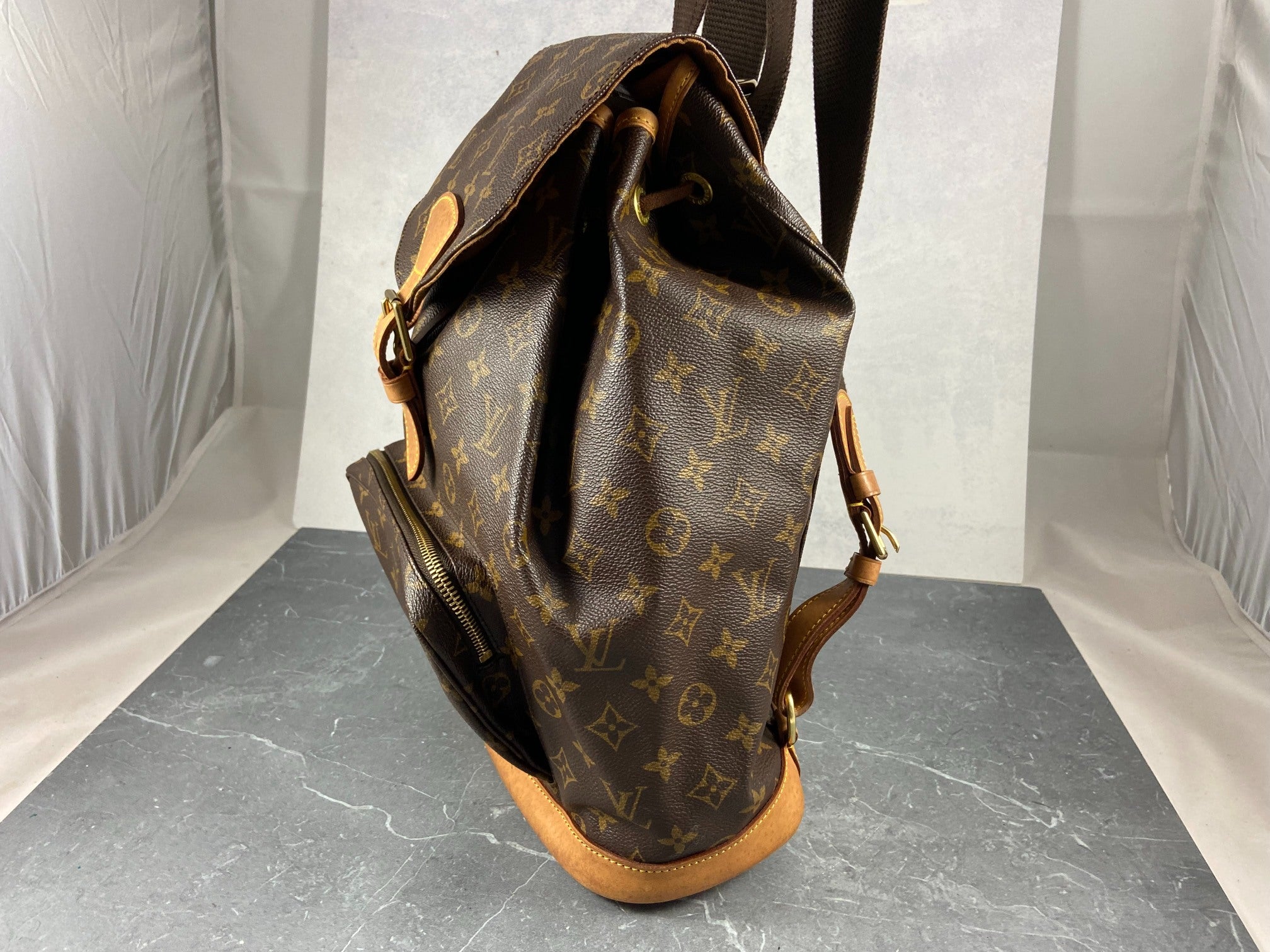 Louis Vuitton Montsouris GM Backpack Monogram Canvas
