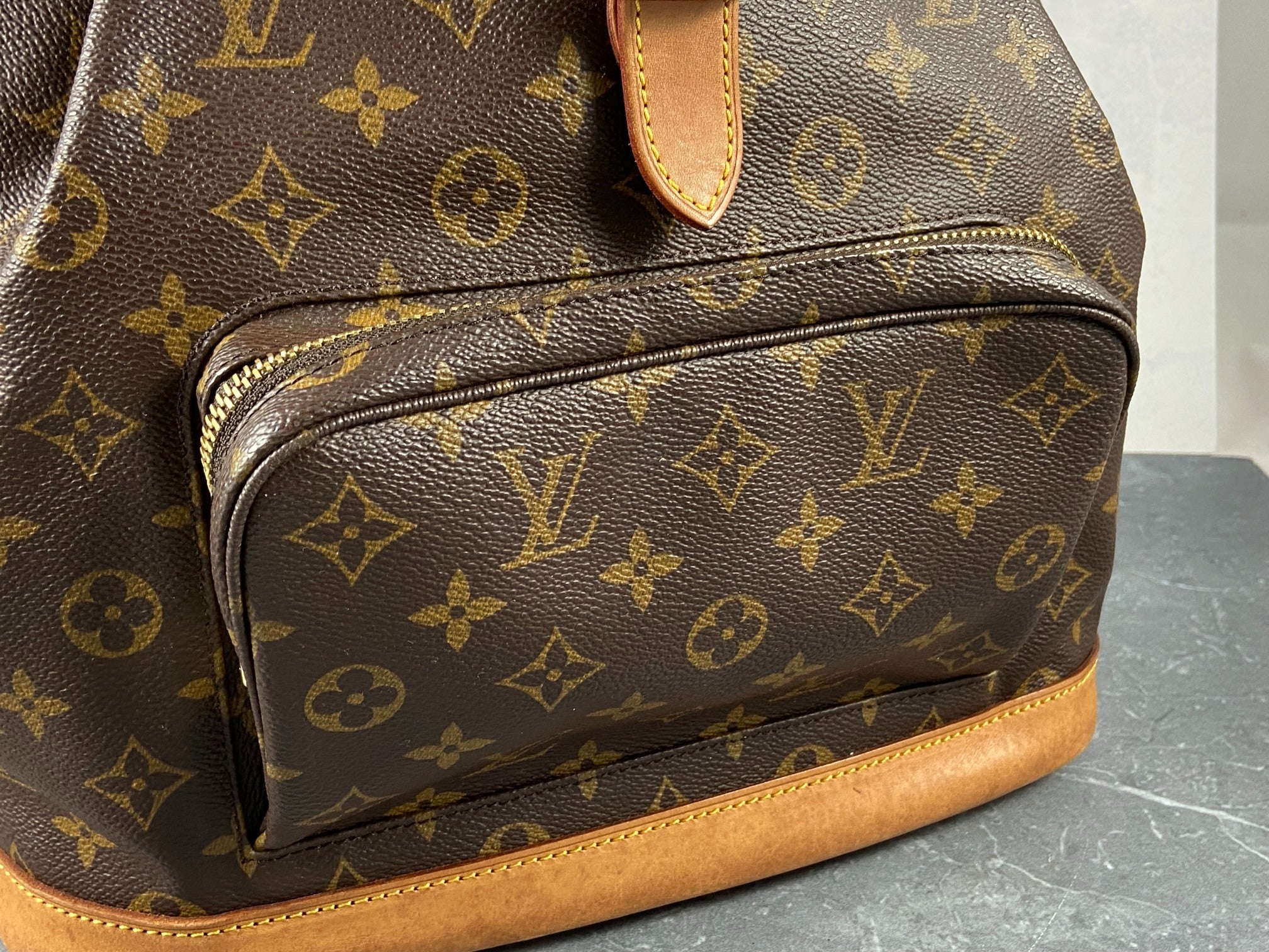 Louis Vuitton Montsouris GM Backpack Monogram Canvas